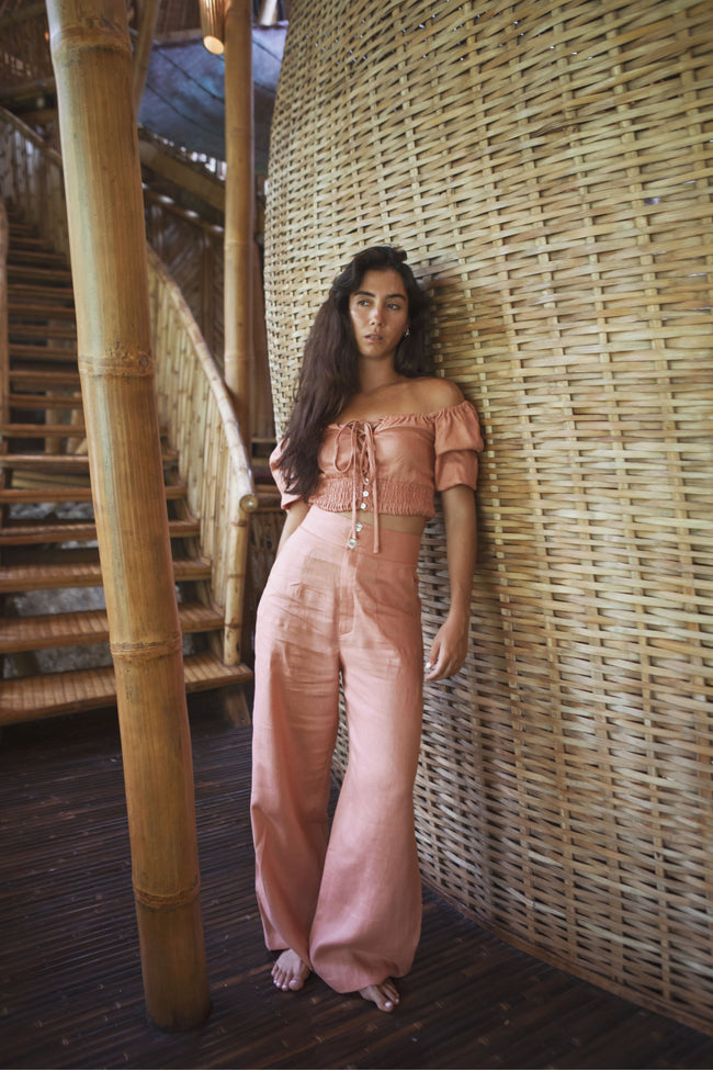 JENDAYI TOP (TERRACOTTA) - RICOCHET