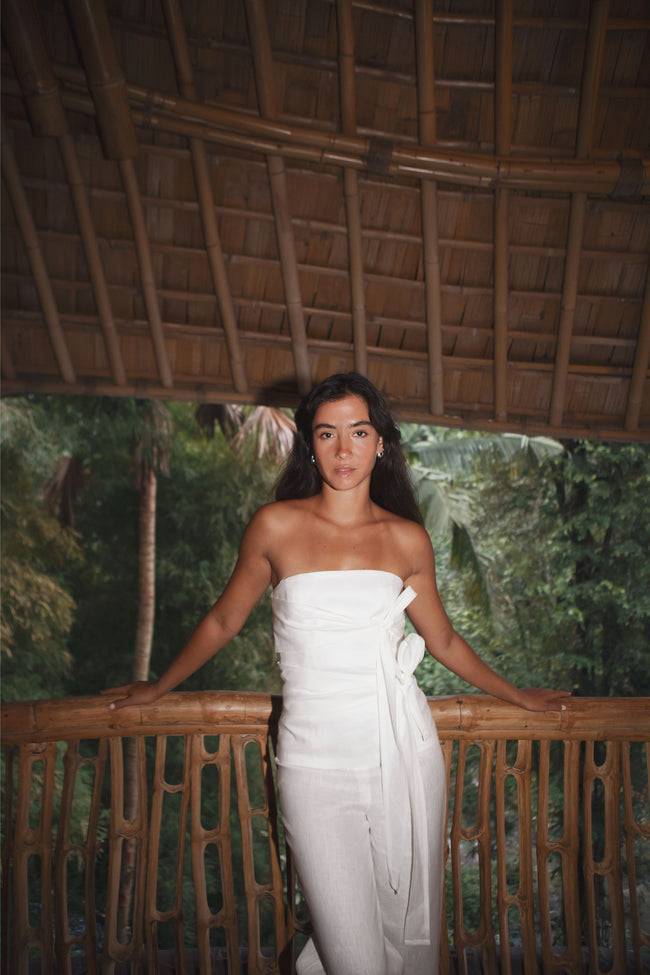 JAWHARA TROUSER (WHITE) - RICOCHET