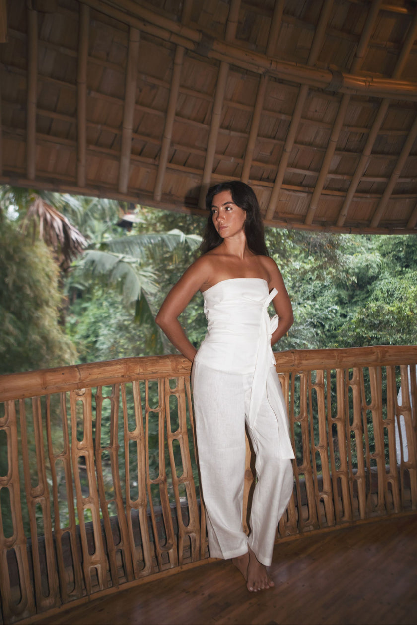 JAWHARA TROUSER (WHITE) - RICOCHET