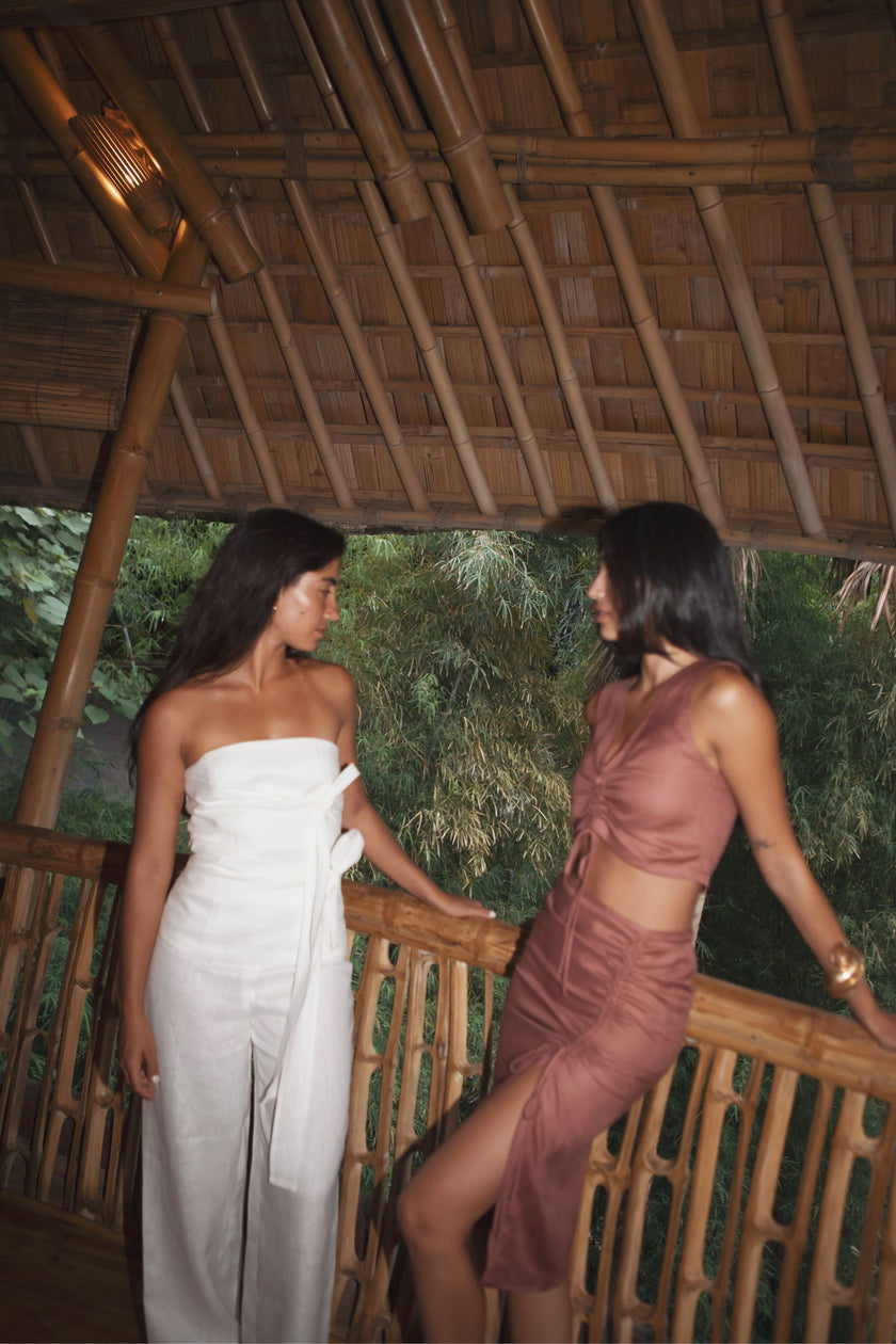 JAWHARA TROUSER (WHITE) - RICOCHET