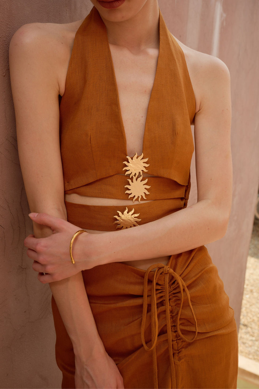 DERYA CUT-OUT TOP - RICOCHET