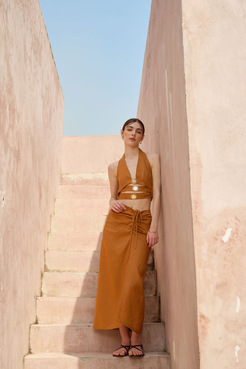 DERYA CUT-OUT TOP - RICOCHET