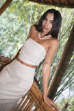 SIERRA STRAPLESS TOP (SAND) - RICOCHET
