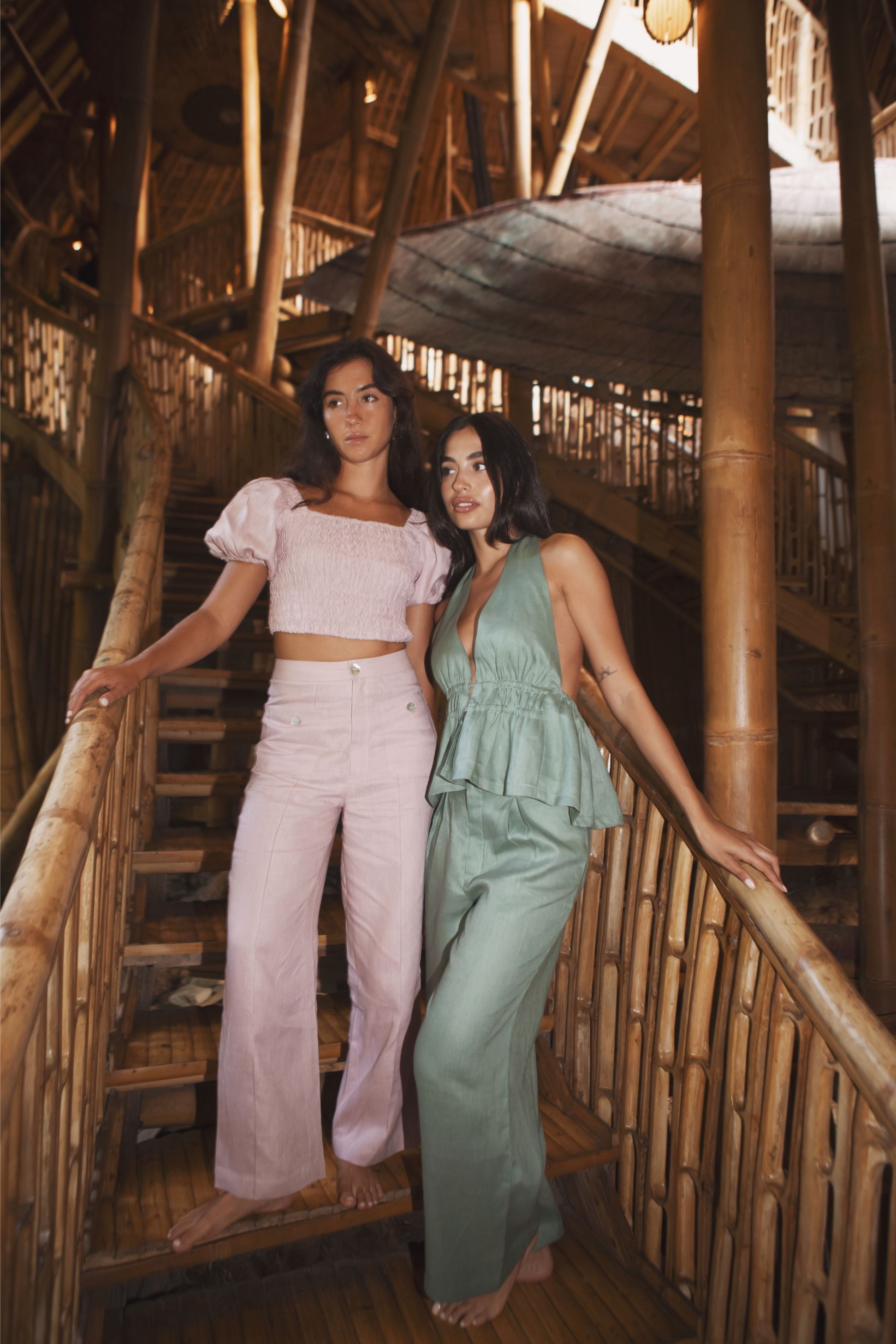 GIA TROUSER (BLUSH) - RICOCHET