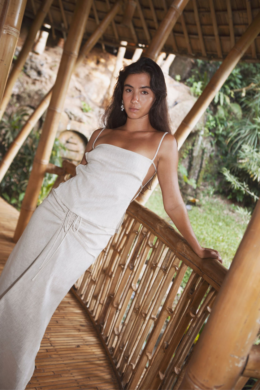 CHARMAINE TOP (SAND) - RICOCHET