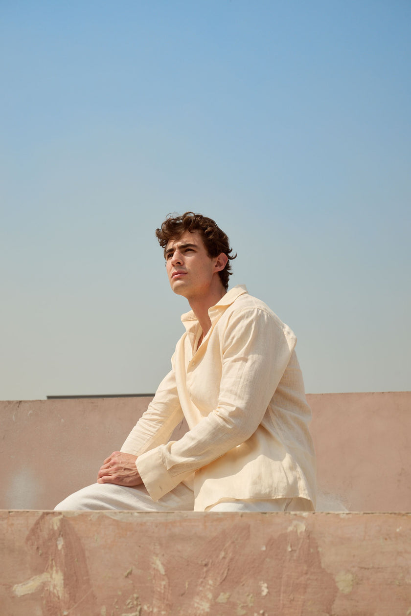 MALIK LINEN SHIRT - RICOCHET