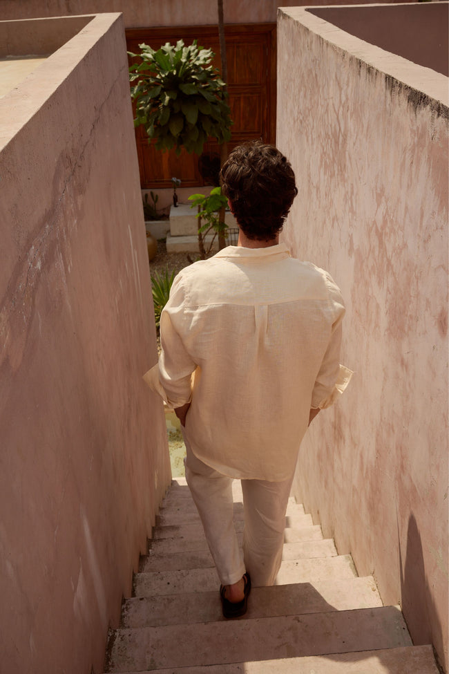 MALIK LINEN SHIRT - RICOCHET