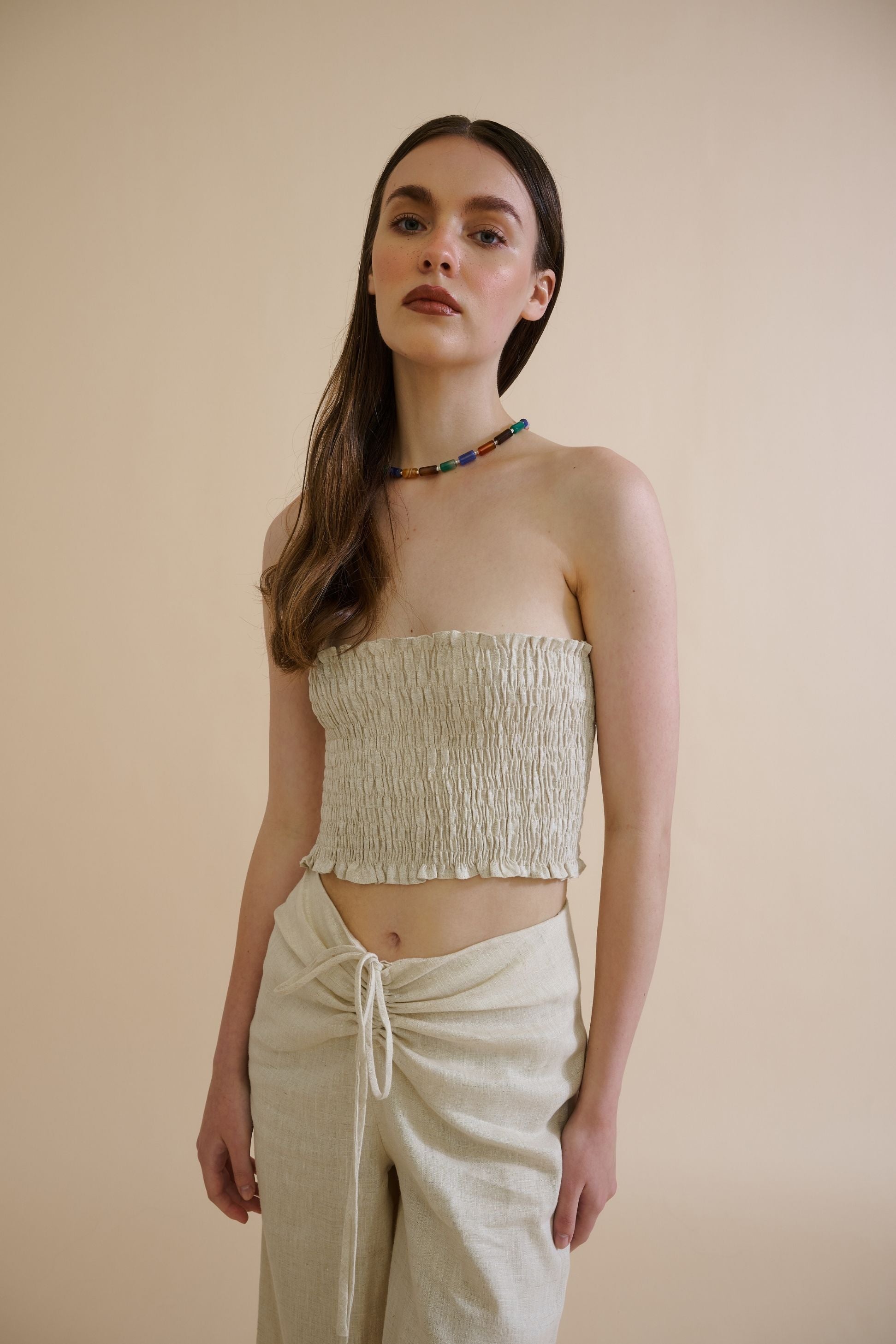 RABIAH TROUSER (SAND) - RICOCHET