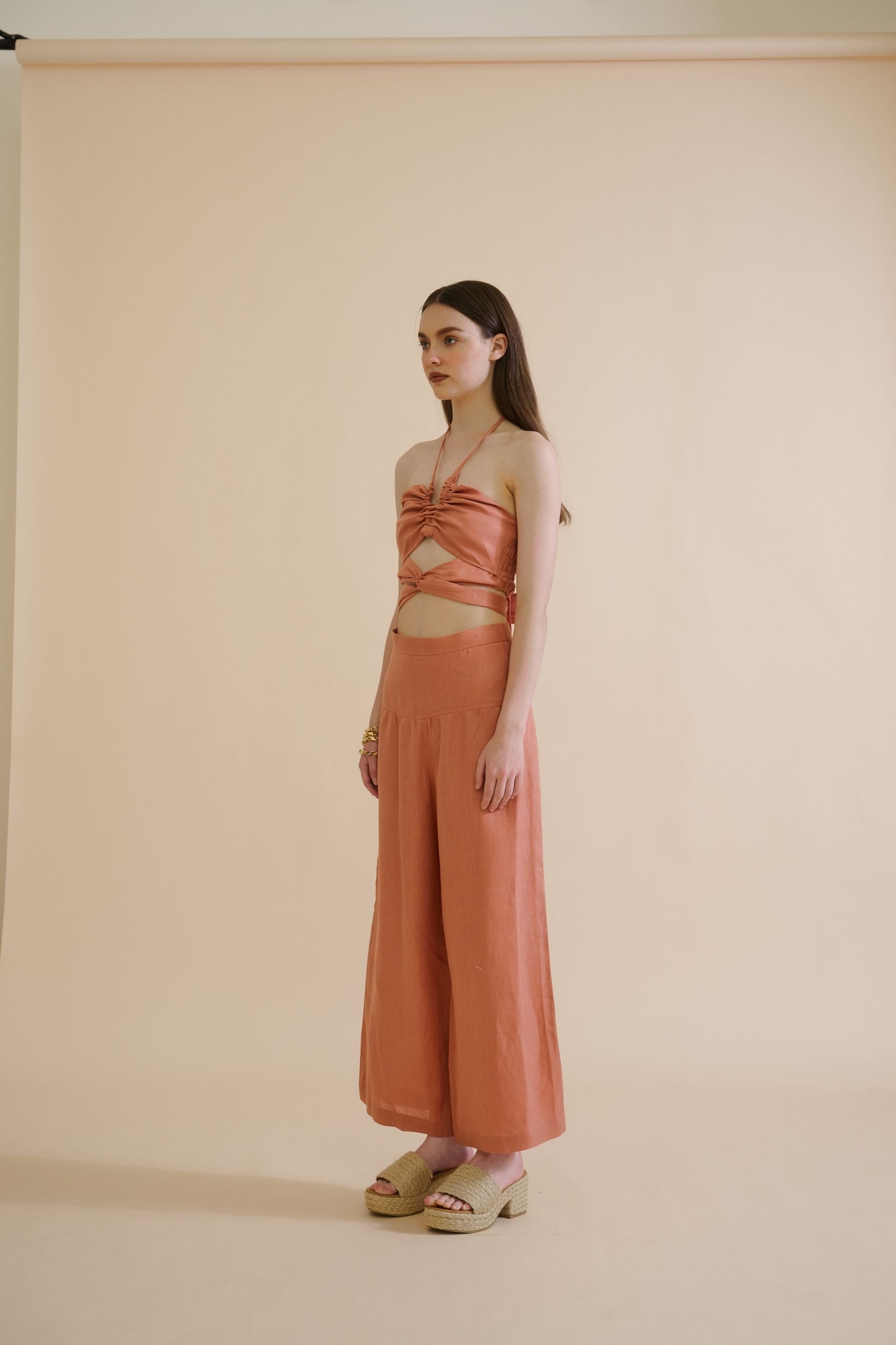 FURAHA TROUSER (TERRACOTTA) - RICOCHET