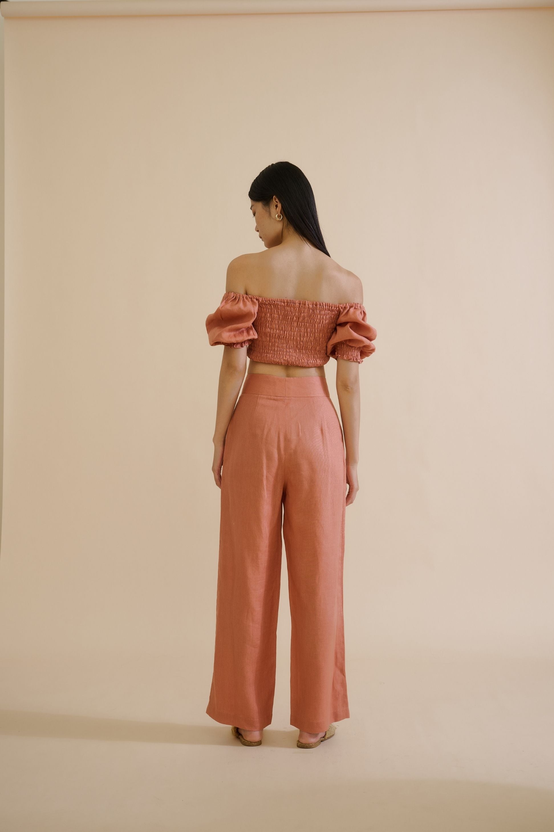 RANA TROUSER (TERRACOTTA) - RICOCHET