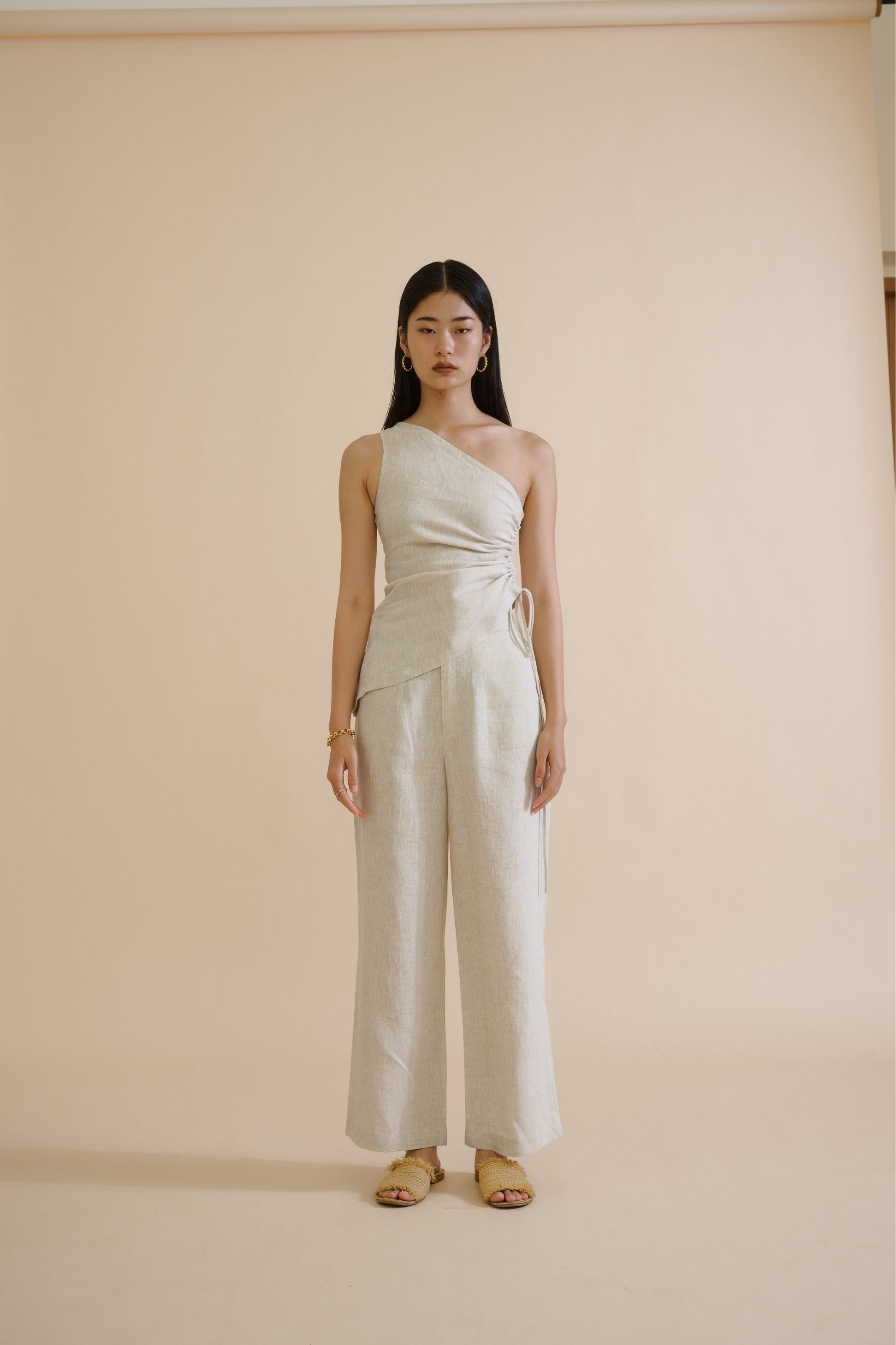 RANA TROUSER (SAND) - RICOCHET