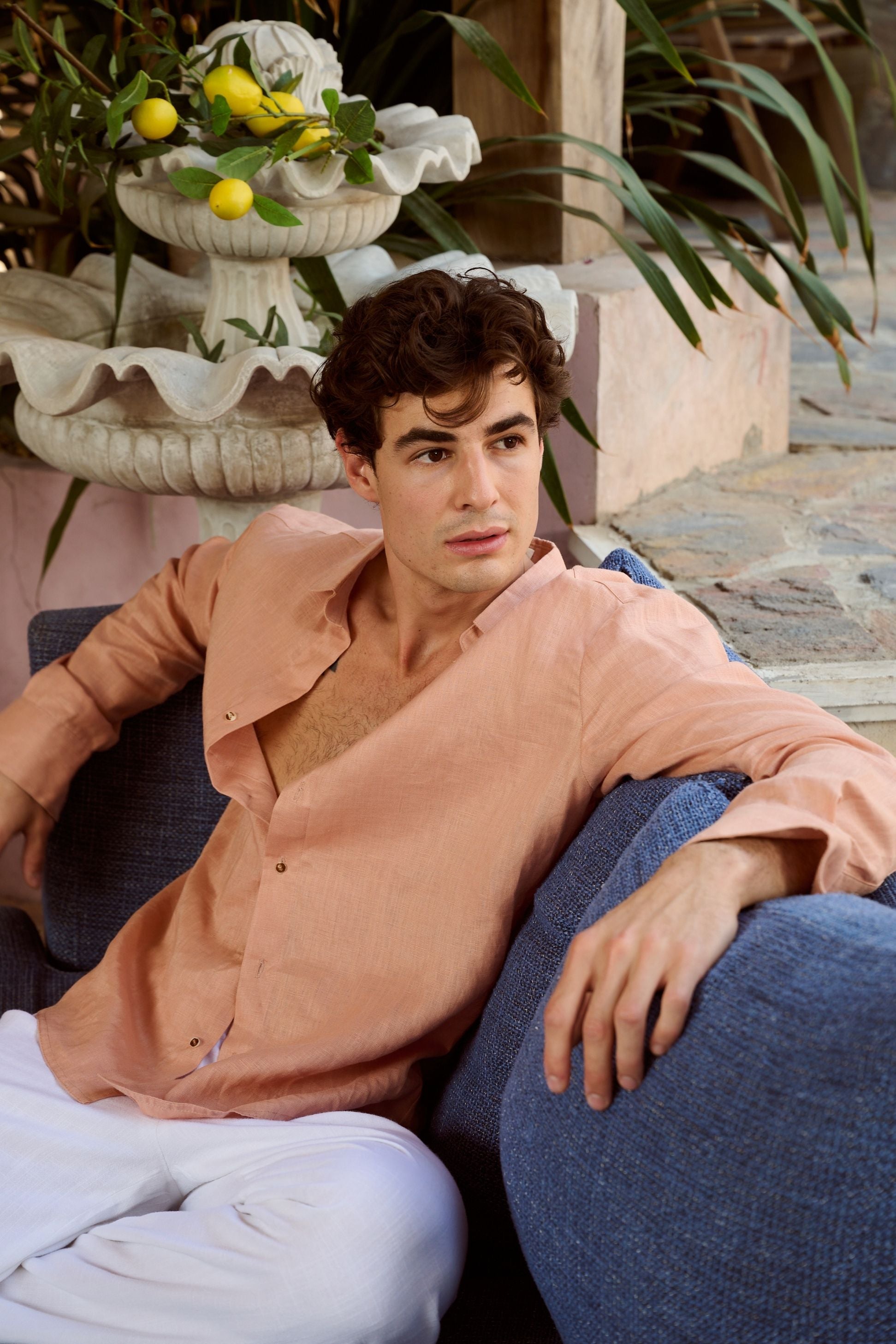 ZAYD LINEN SHIRT - RICOCHET