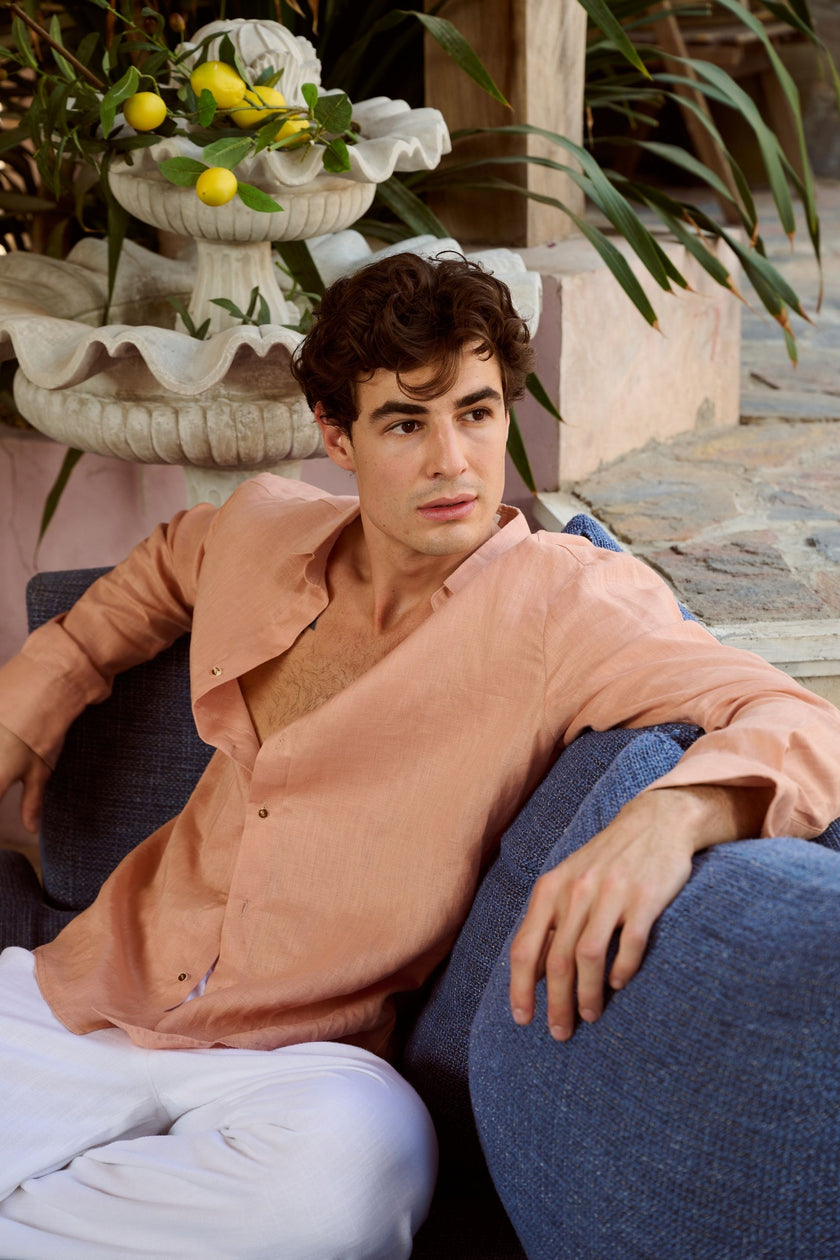 ZAYD LINEN SHIRT - RICOCHET