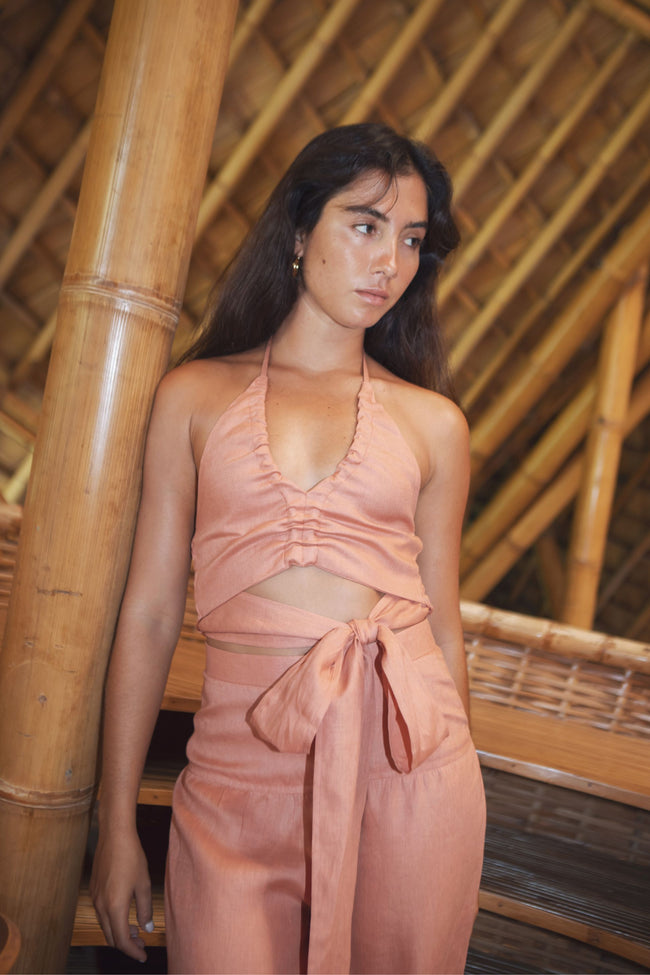 FURAHA TROUSER (TERRACOTTA) - RICOCHET