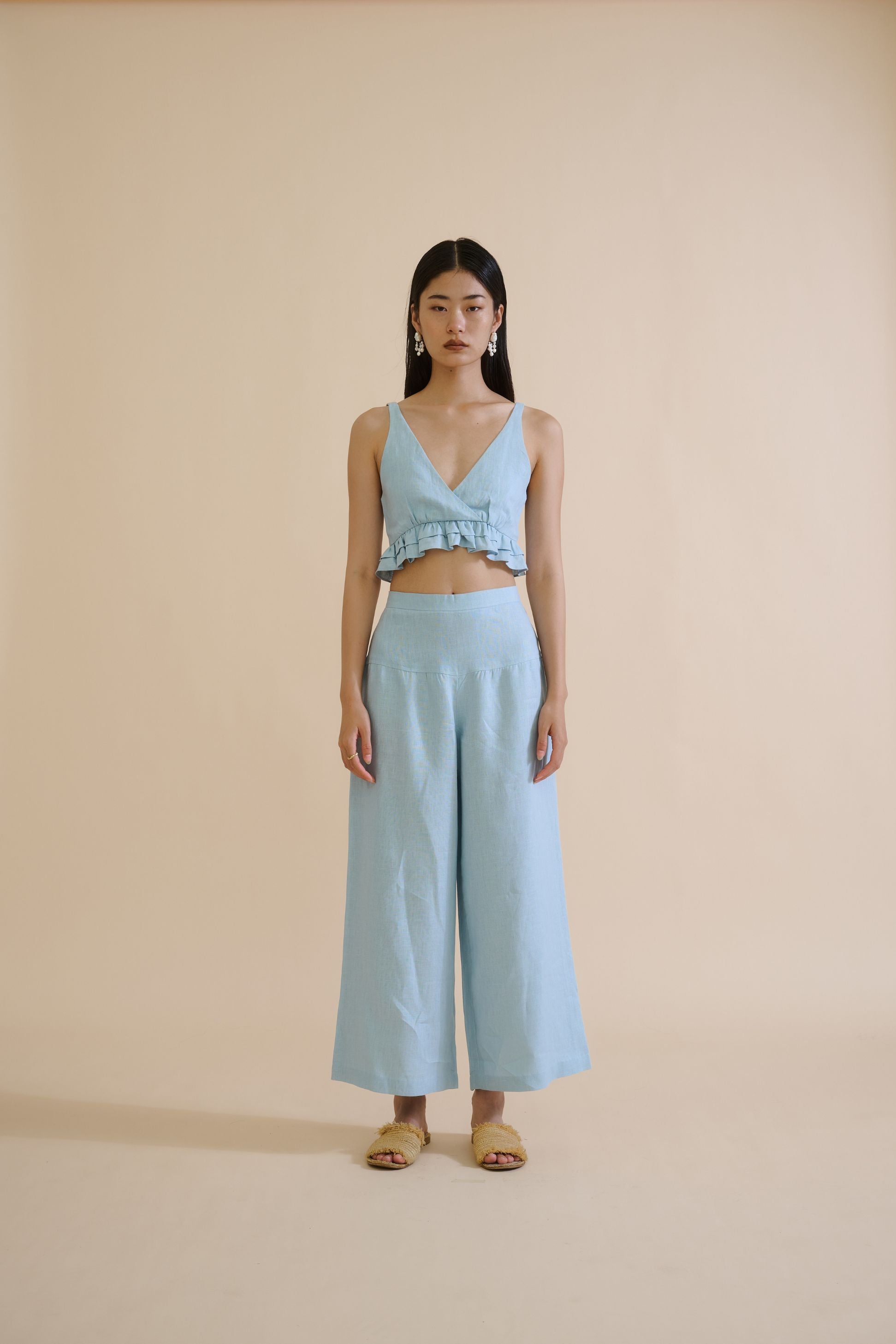 FURAHA TOP (CORNFLOWER) - RICOCHET