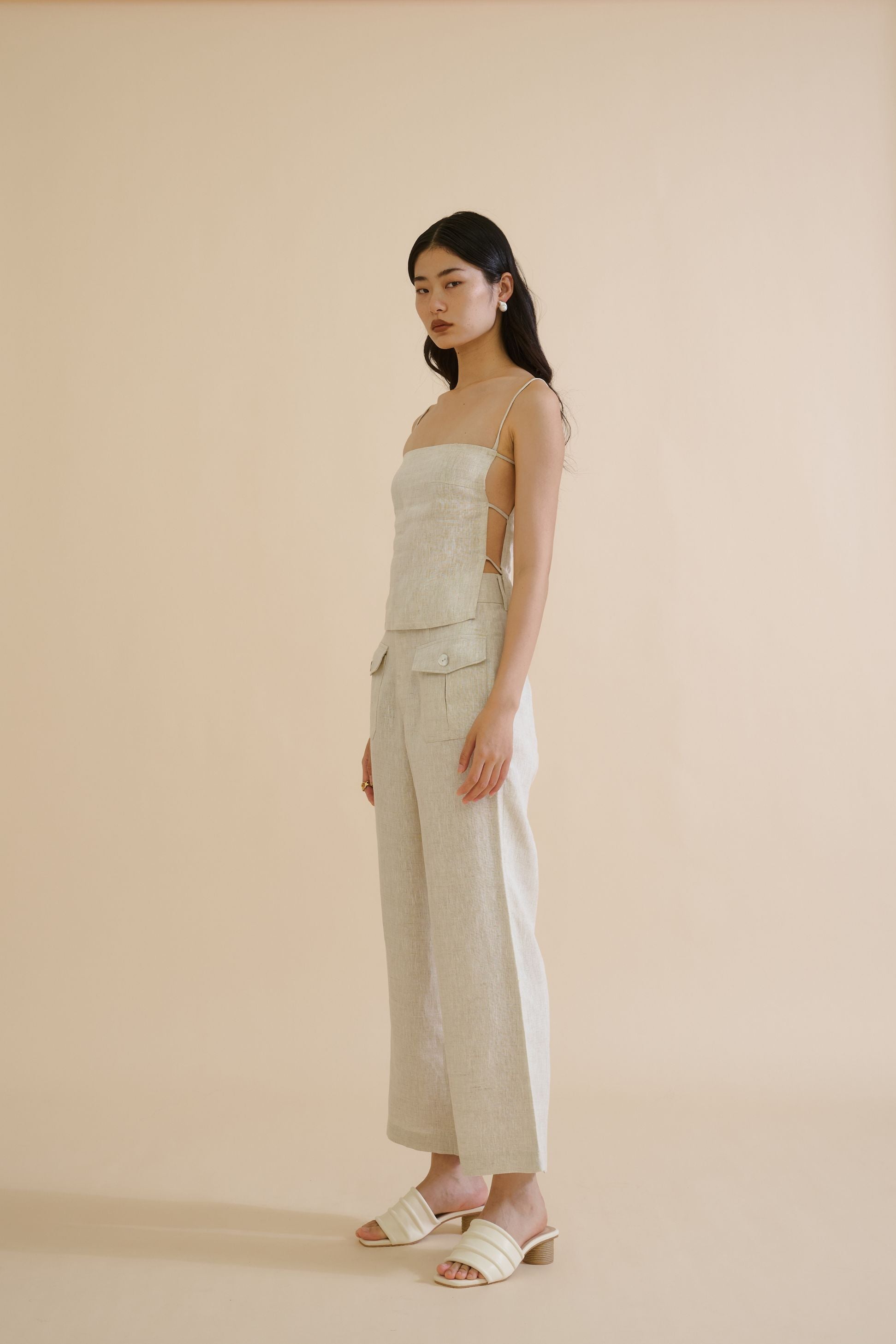 CHARMAINE TOP (SAND) - RICOCHET