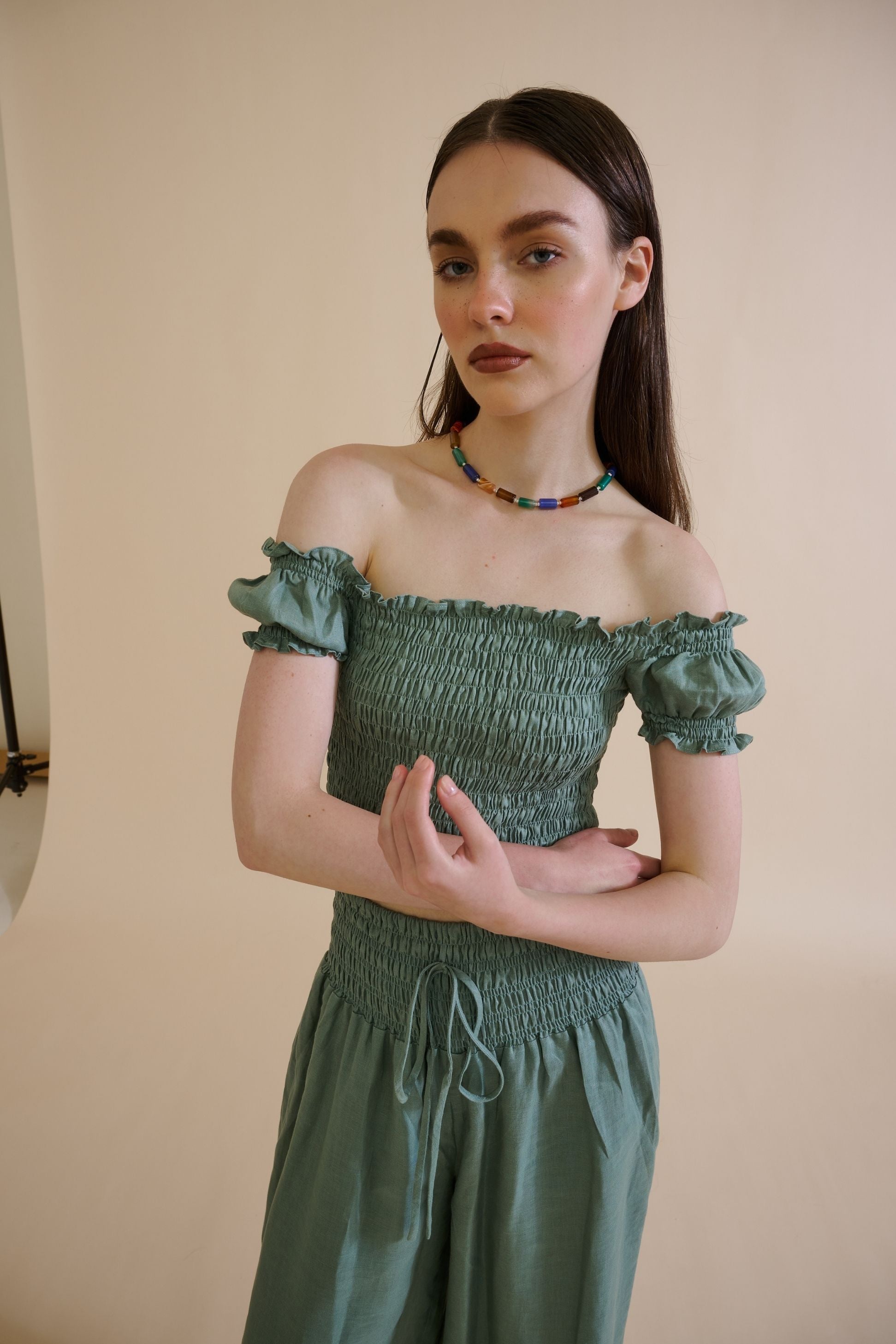 LILOU TOP (SAGE) - RICOCHET