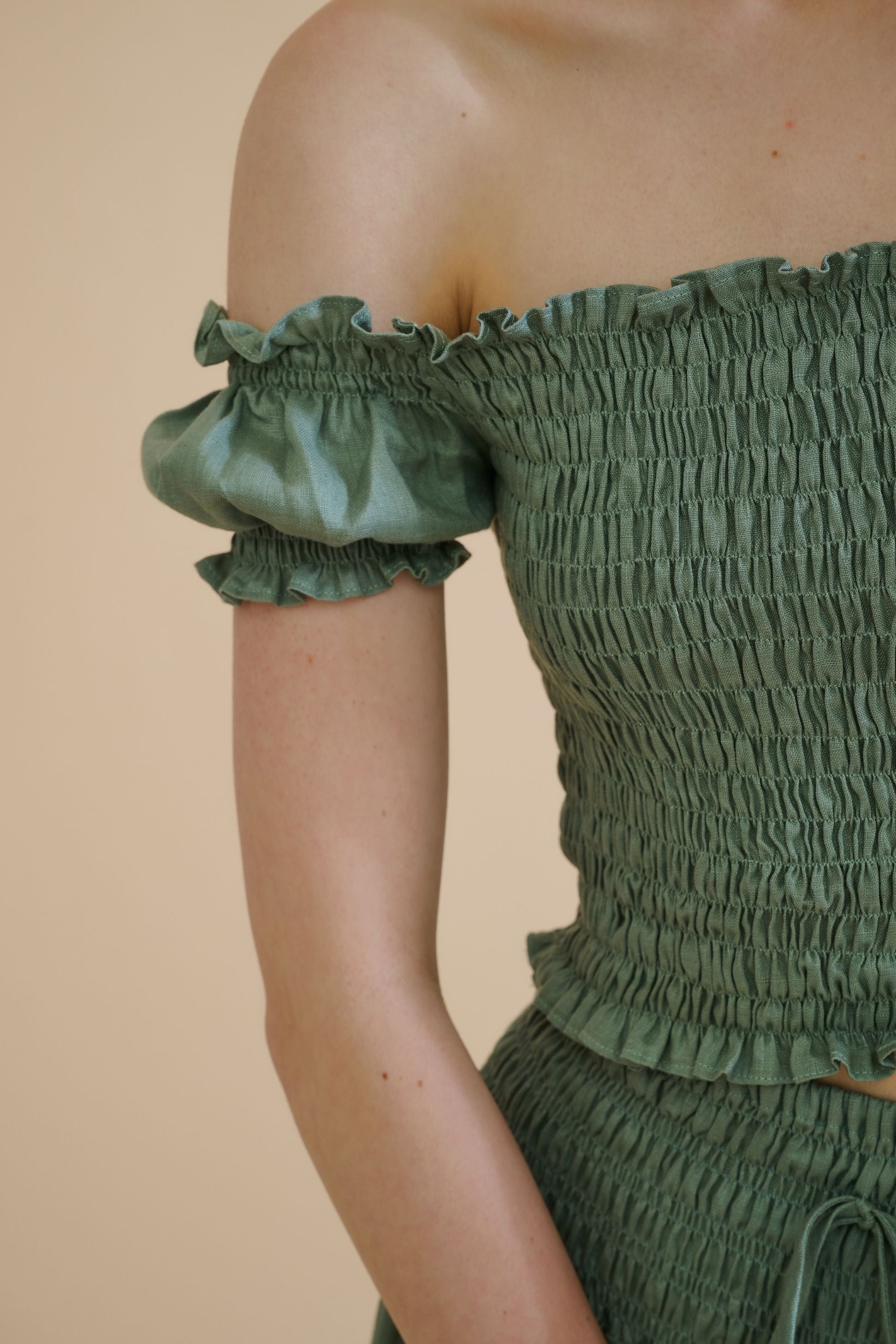 LILOU TOP (SAGE) - RICOCHET