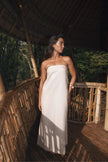 DANIELI STRAPLESS DRESS (IVORY) - RICOCHET
