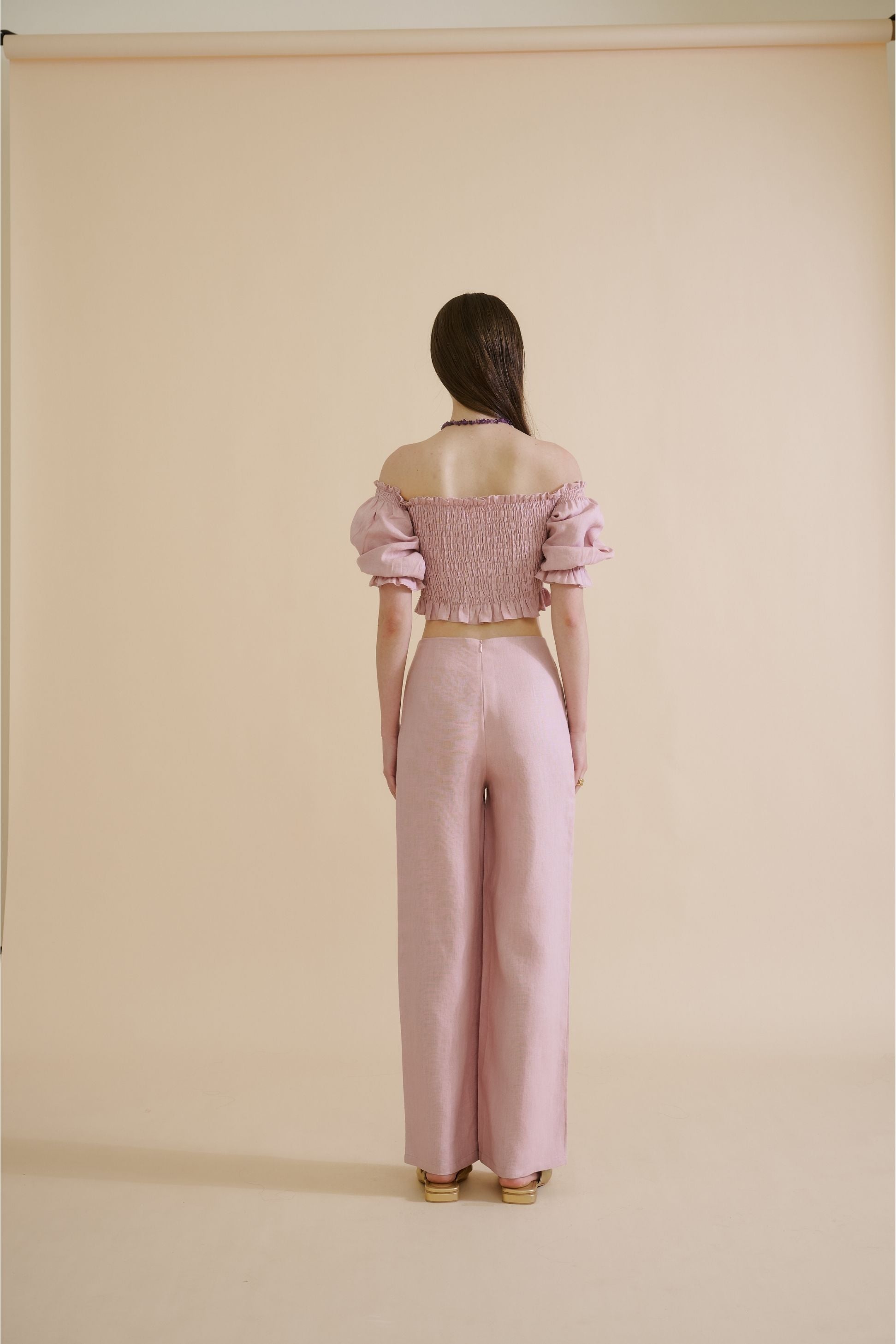 RABIAH TOP (BLUSH) - RICOCHET