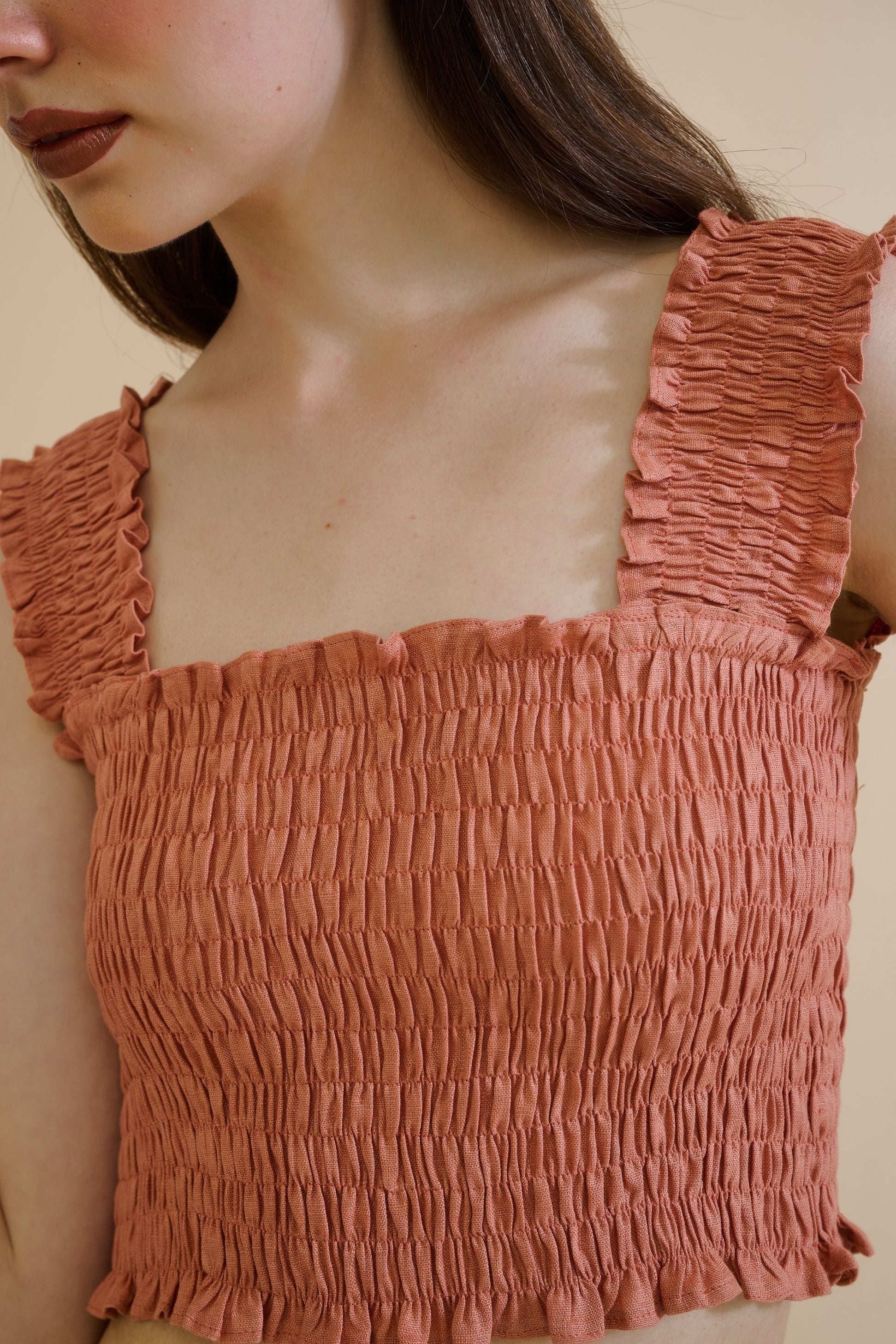 MAMAT TOP (TERRACOTTA) - RICOCHET