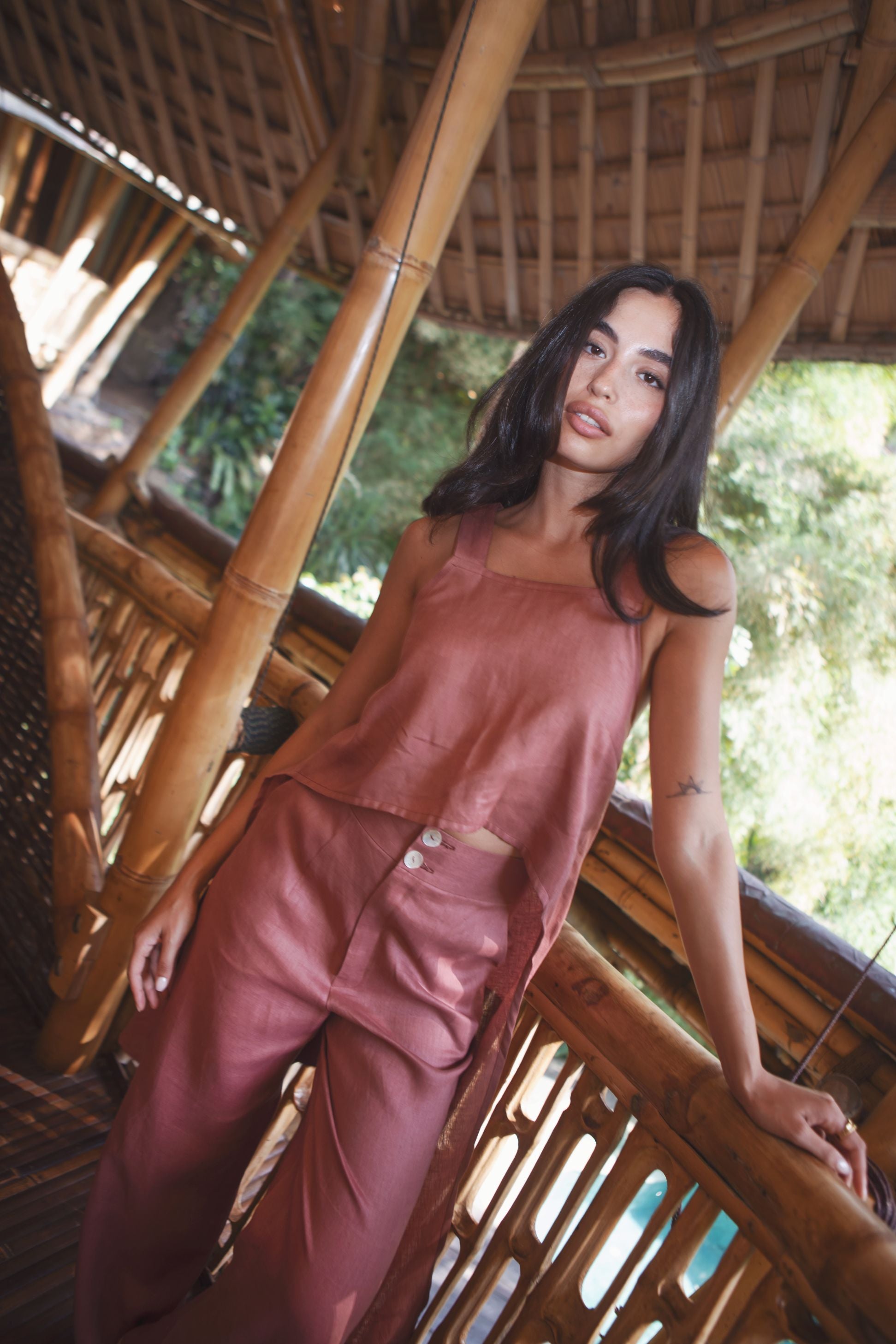 RANA TROUSER (CLAY) - RICOCHET