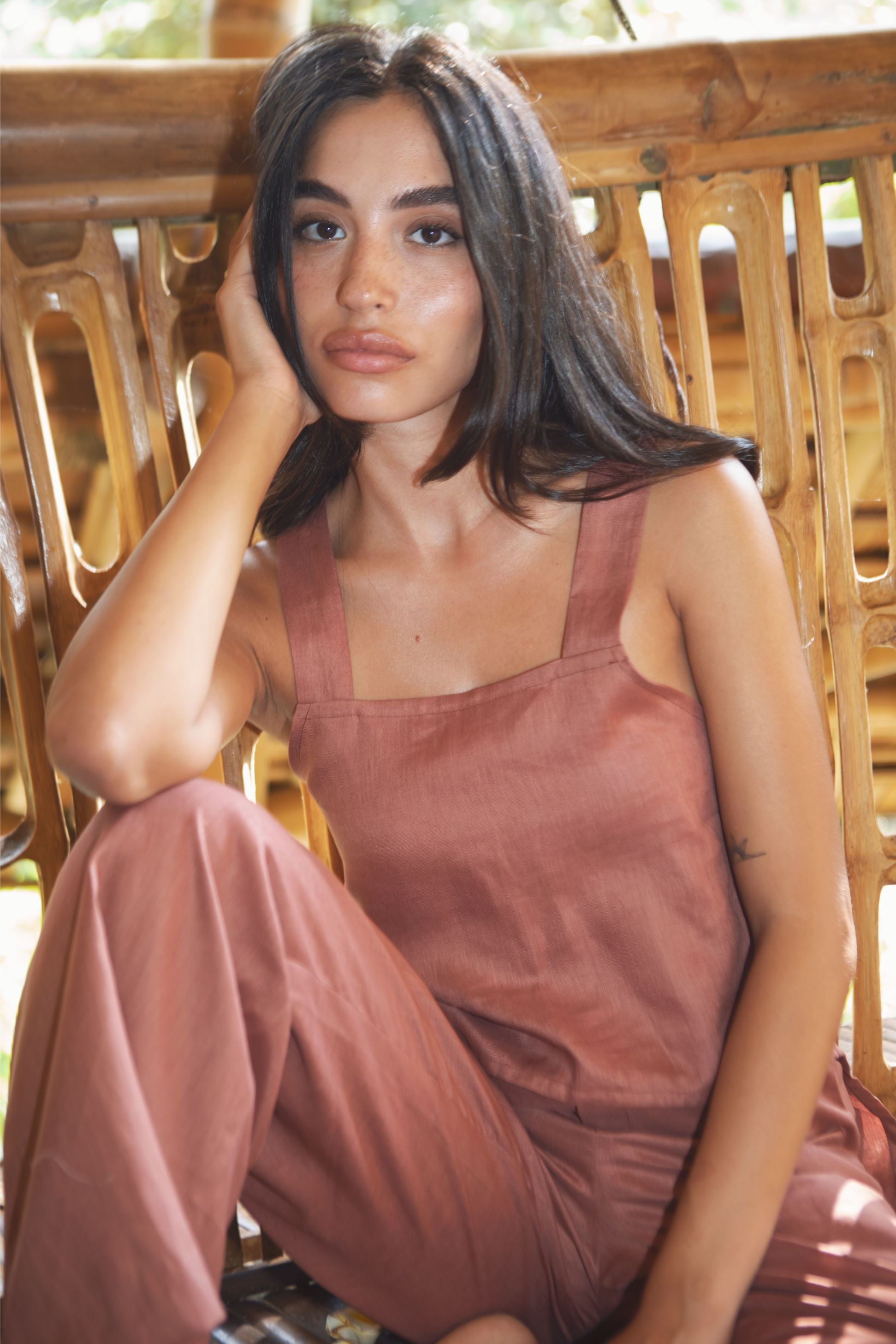 VERA TOP (CLAY) - RICOCHET