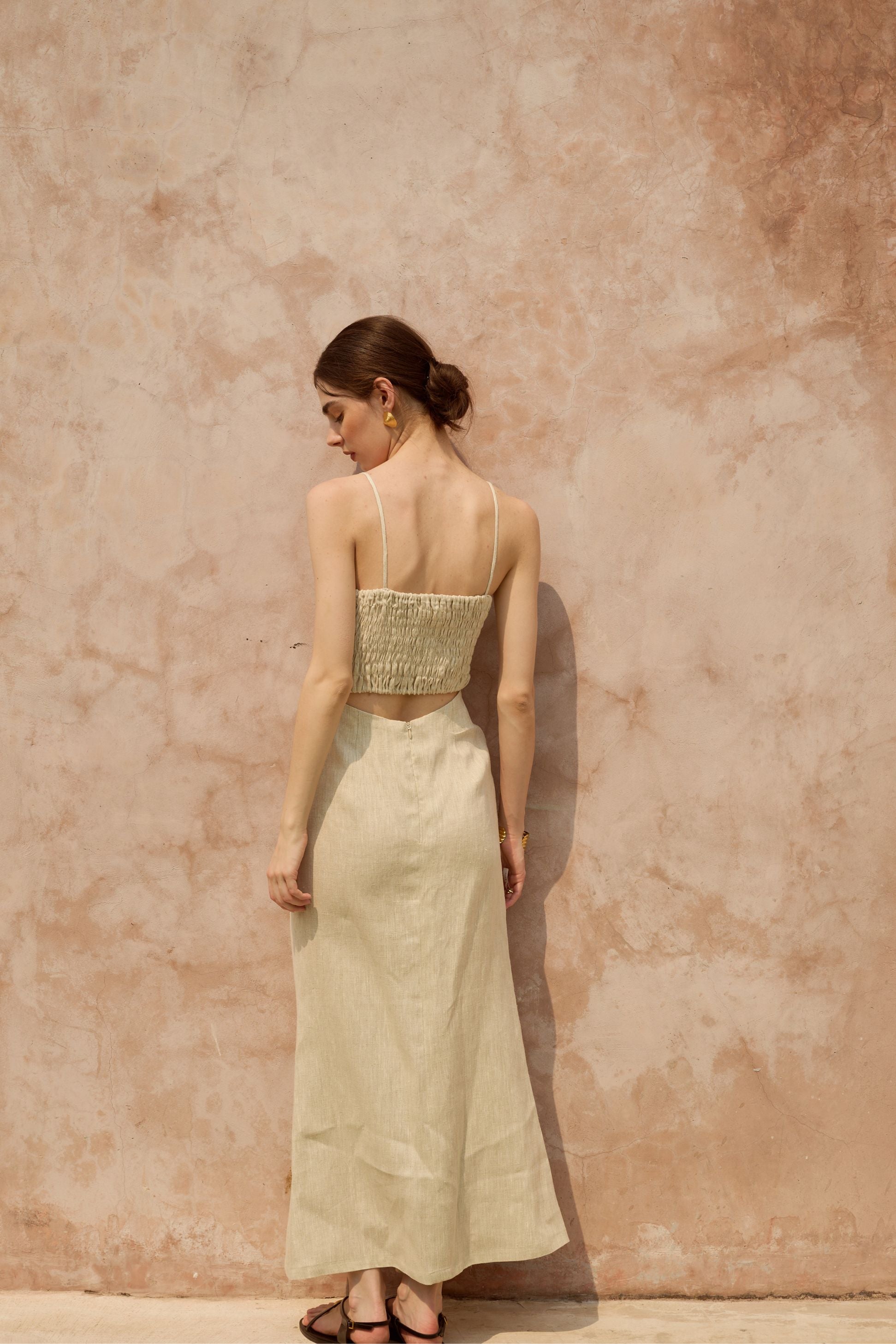 ARWA CUT-OUT DRESS - RICOCHET