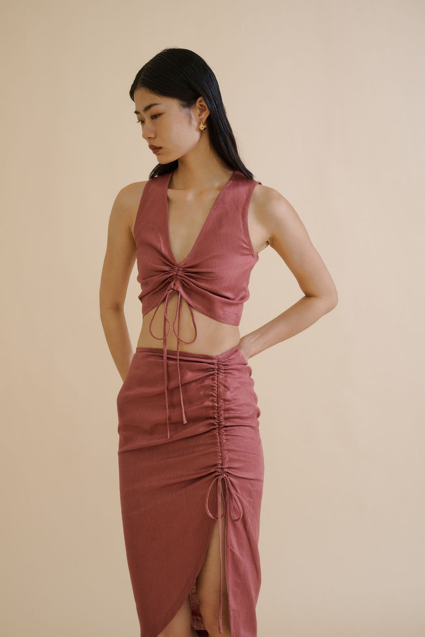 SAHAR TOP (CLAY) - RICOCHET