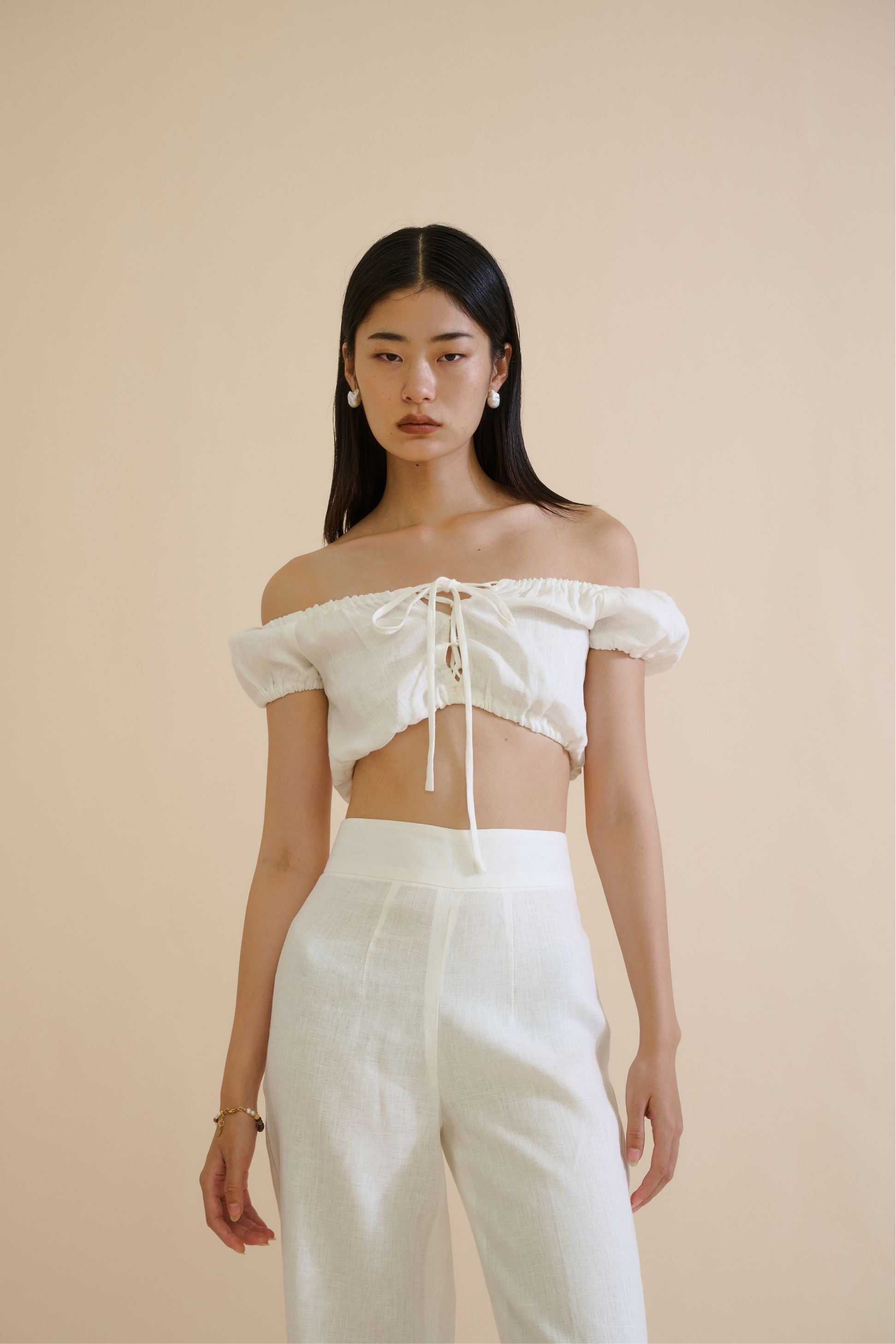 JAWHARA TROUSER (WHITE) - RICOCHET