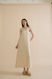 DANIELI STRAPLESS DRESS (IVORY) - RICOCHET