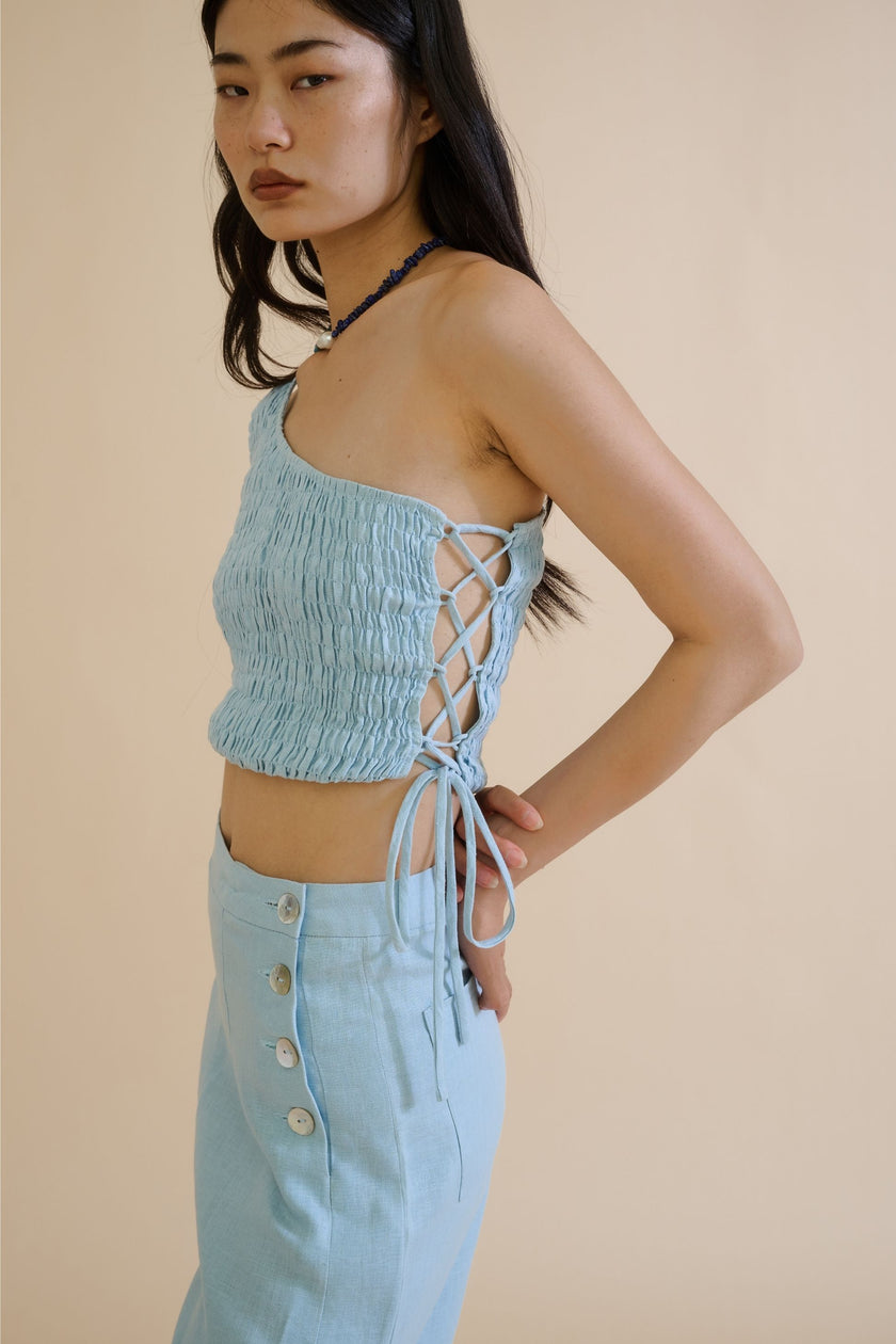 NEFELI TOP (CORNFLOWER) - RICOCHET