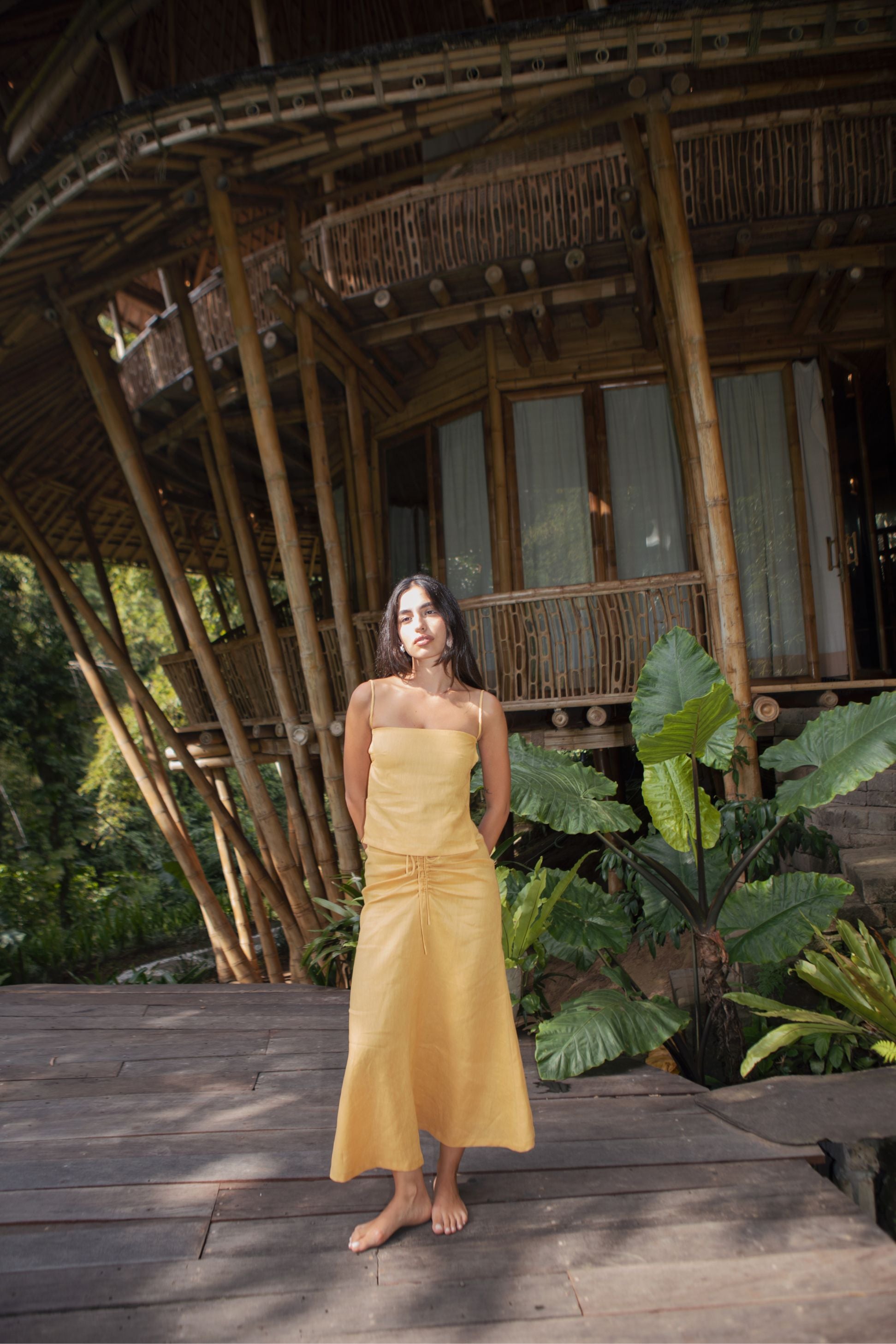 CHARMAINE SKIRT (SUN) - RICOCHET