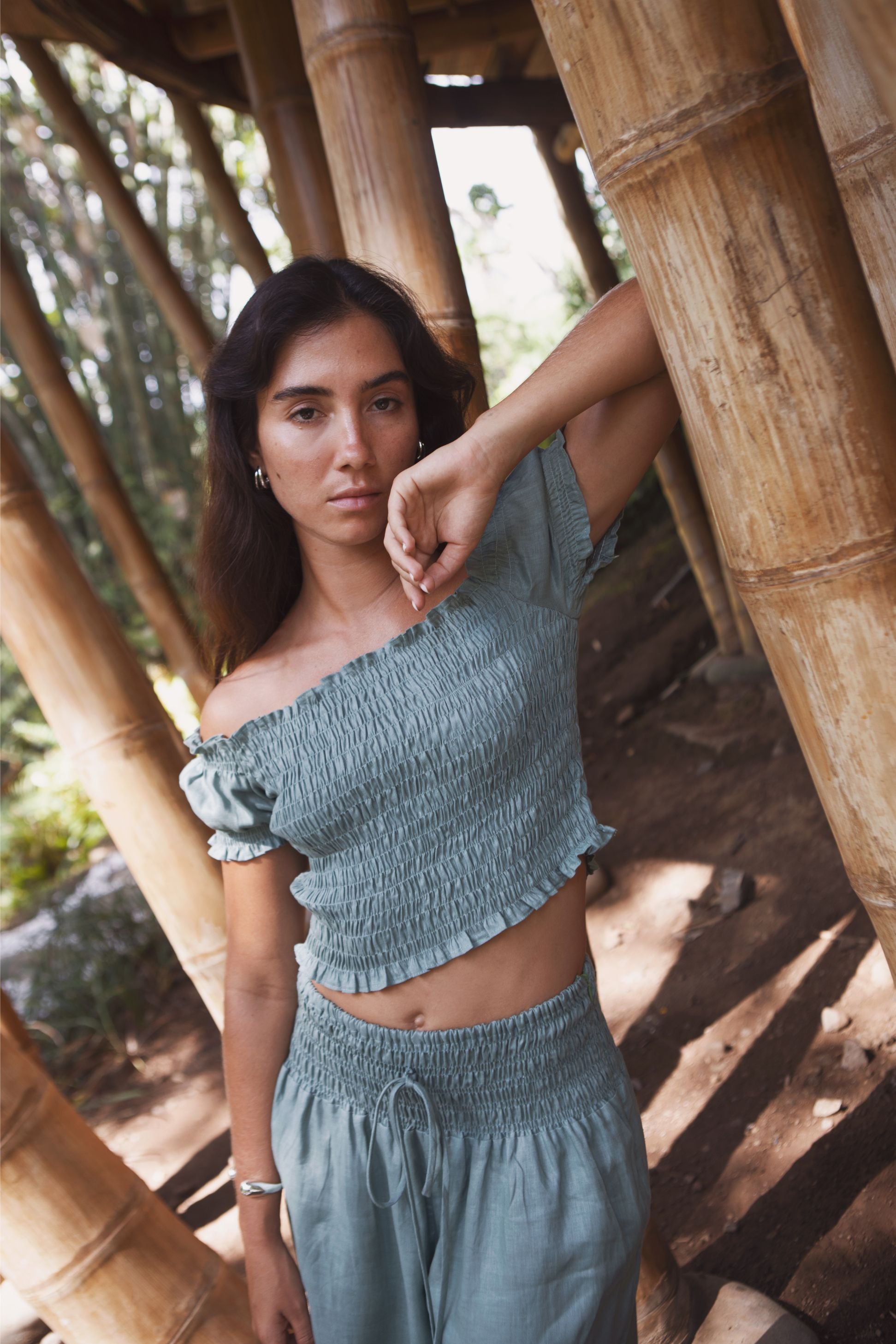 LILOU TOP (SAGE) - RICOCHET