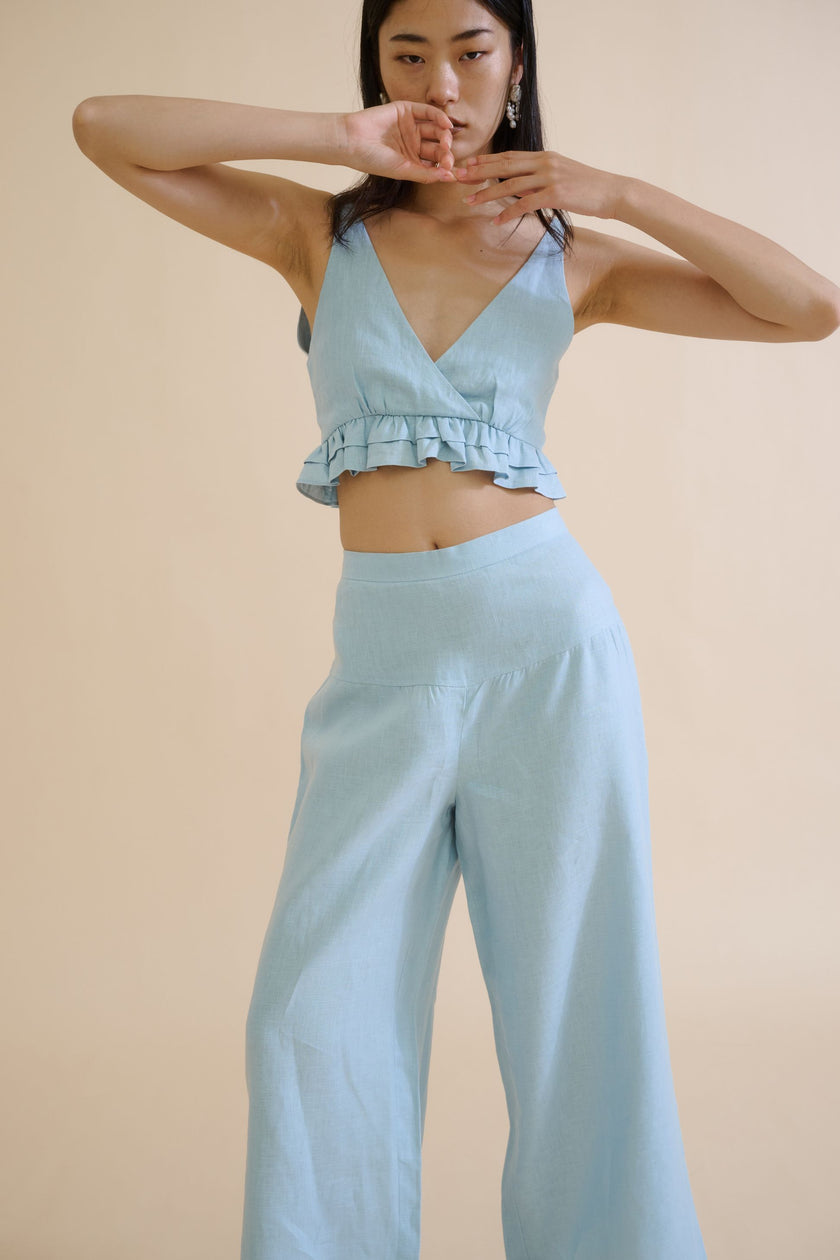 FURAHA TROUSER (CORNFLOWER) - RICOCHET