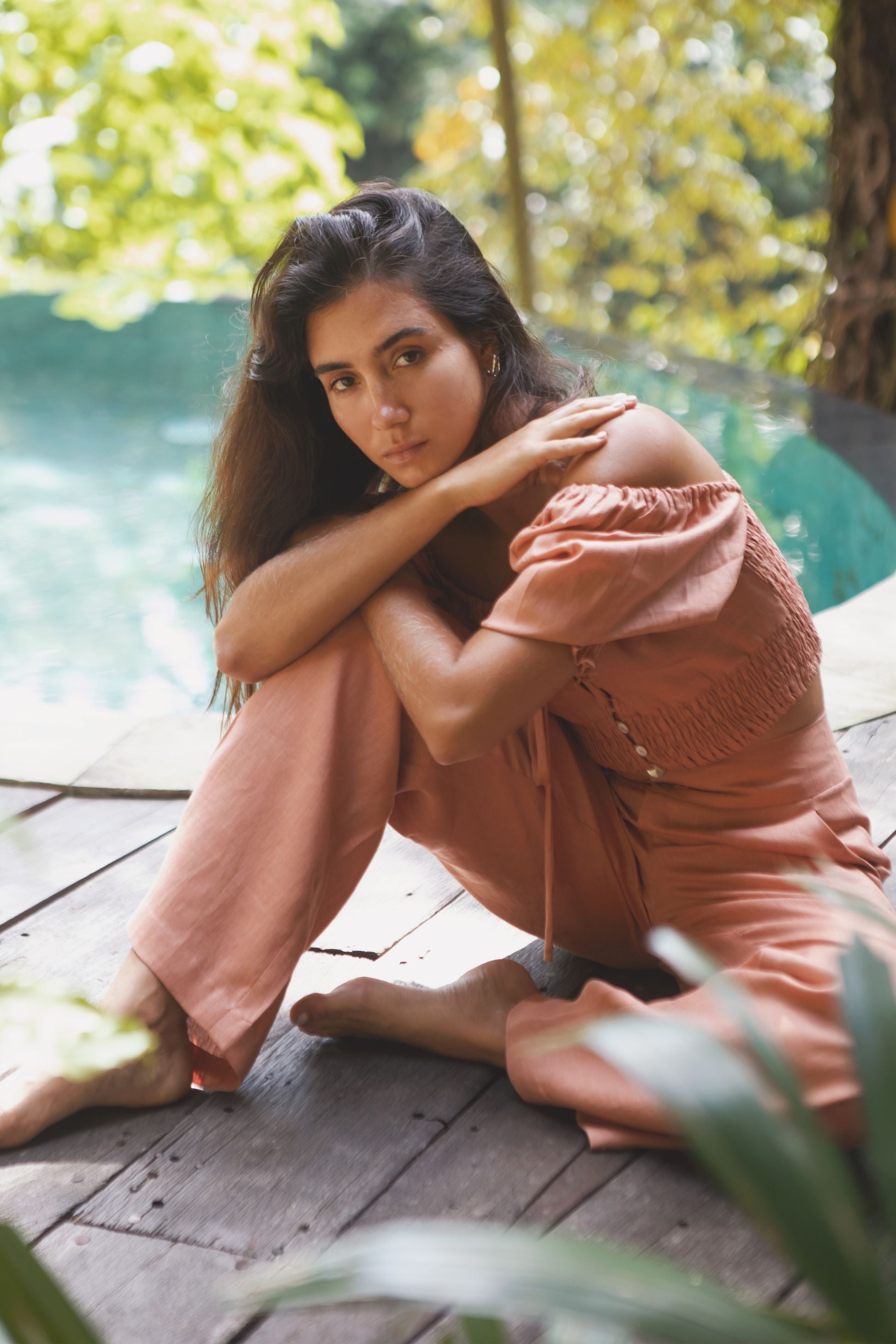 RANA TROUSER (TERRACOTTA) - RICOCHET