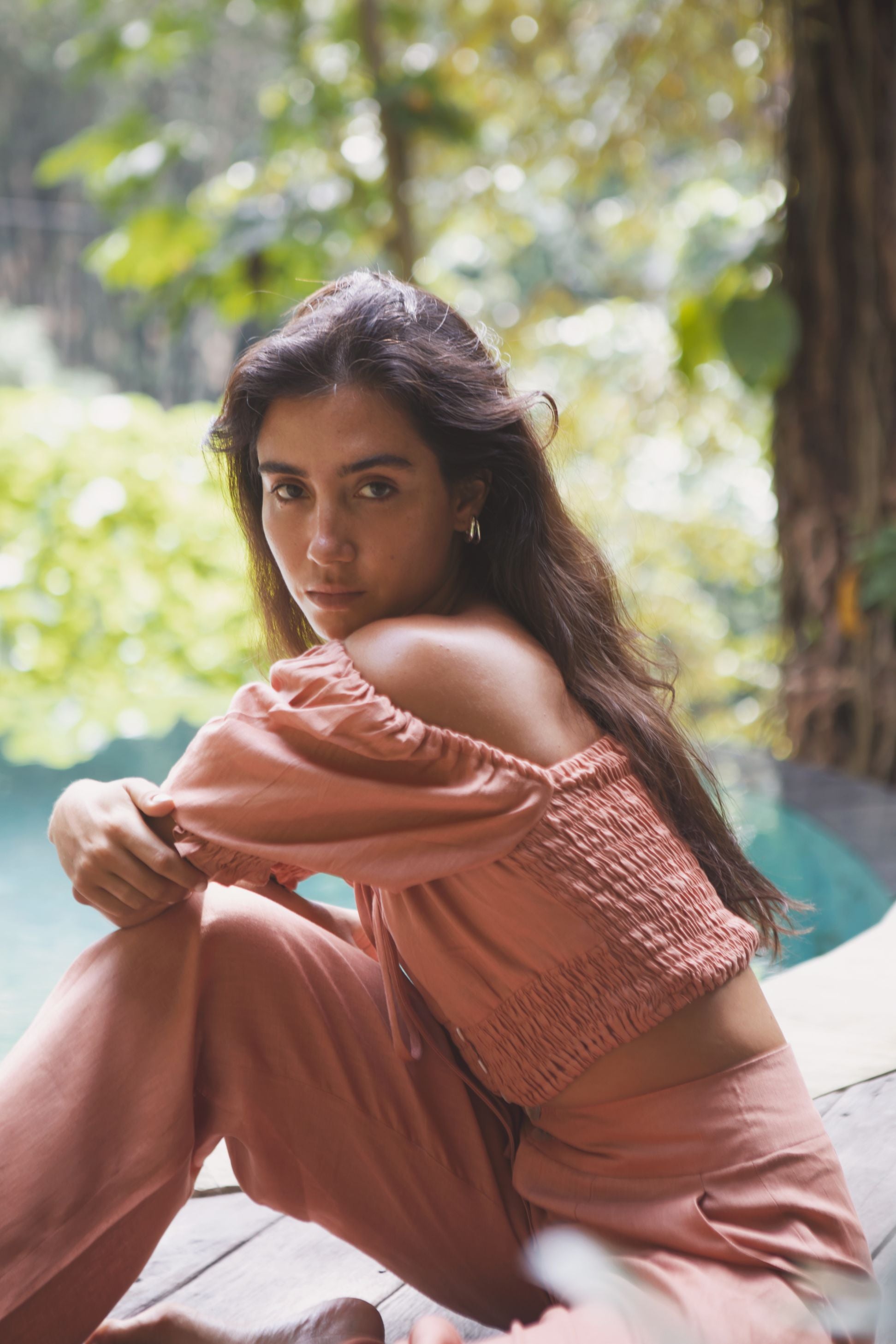 RANA TROUSER (TERRACOTTA) - RICOCHET