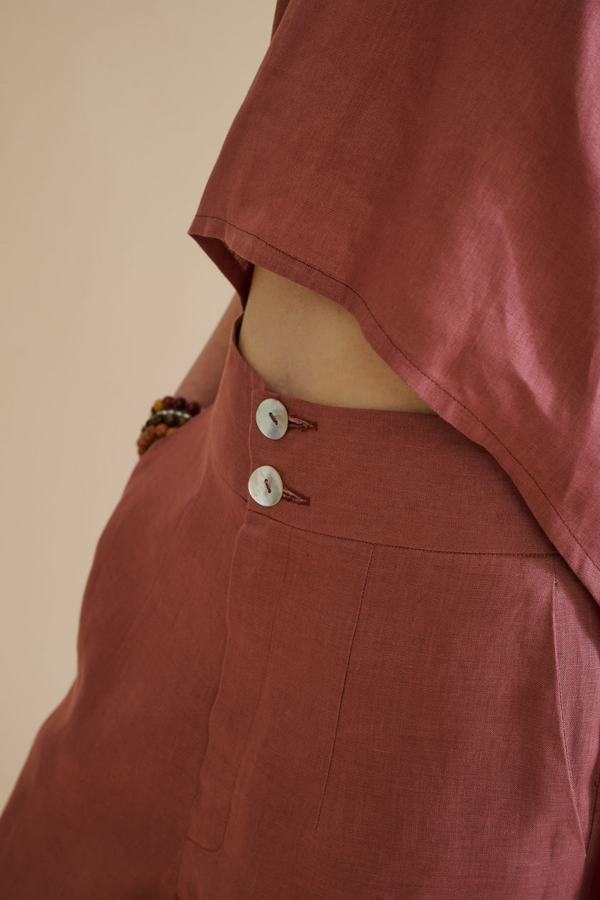 RANA TROUSER (CLAY) - RICOCHET