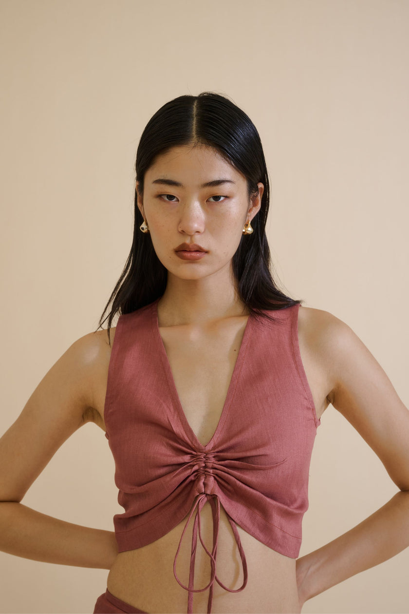 SAHAR TOP (CLAY) - RICOCHET