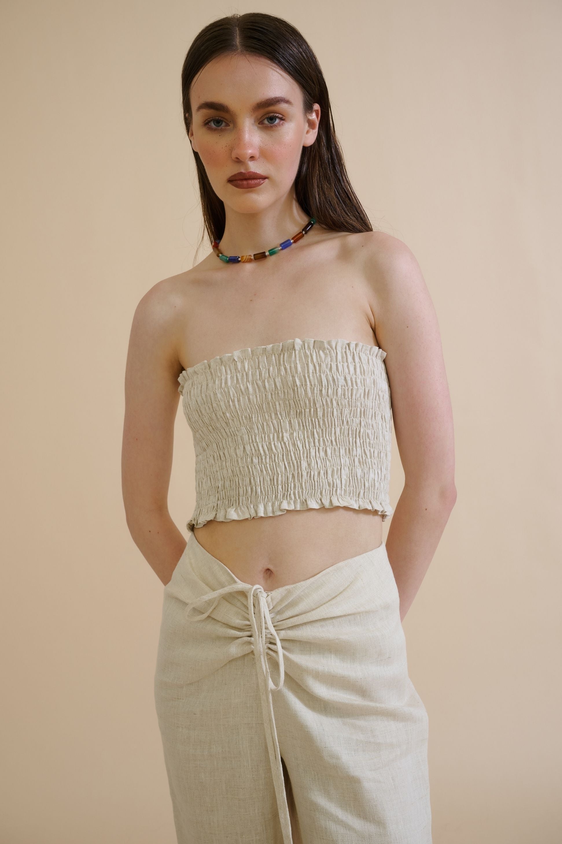 RABIAH TROUSER (SAND) - RICOCHET