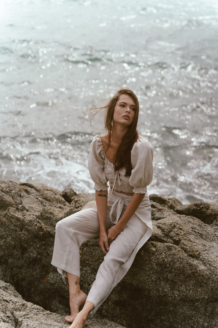 SUNNY STROLL TROUSER (SAND) - RICOCHET