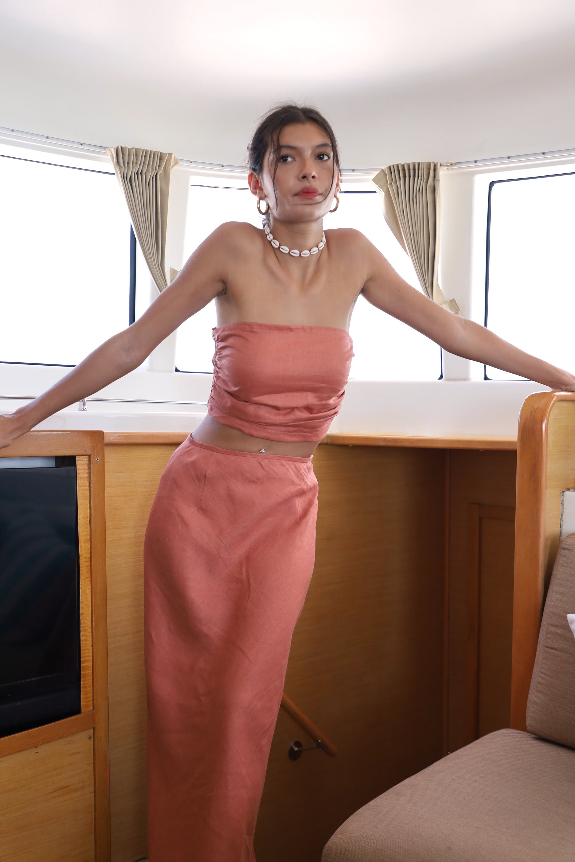 SIERRA SKIRT (TERRACOTTA) - RICOCHET