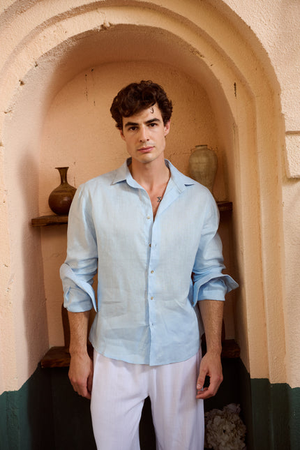 KAAN LINEN SHIRT - RICOCHET