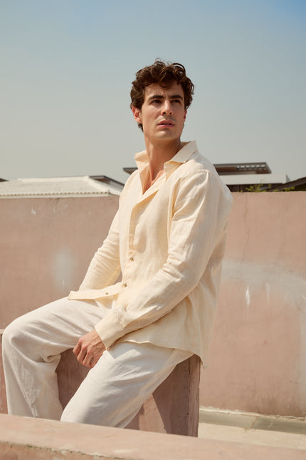 MALIK LINEN SHIRT - RICOCHET