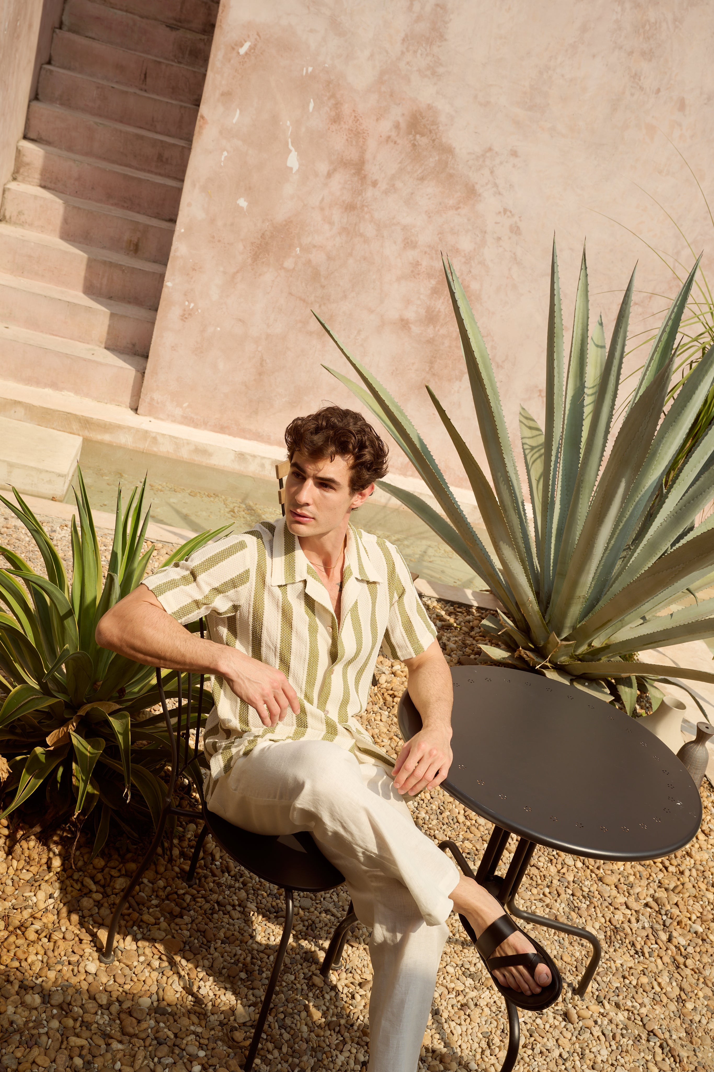 MURAT KNIT SHORT-SLEEVED SHIRT - RICOCHET