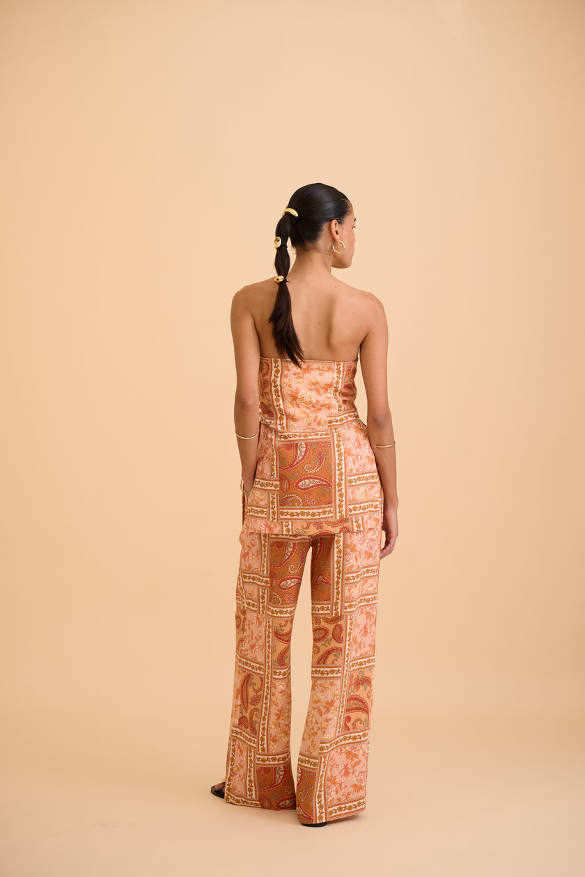 MEGARA STRAPLESS TOP - RICOCHET