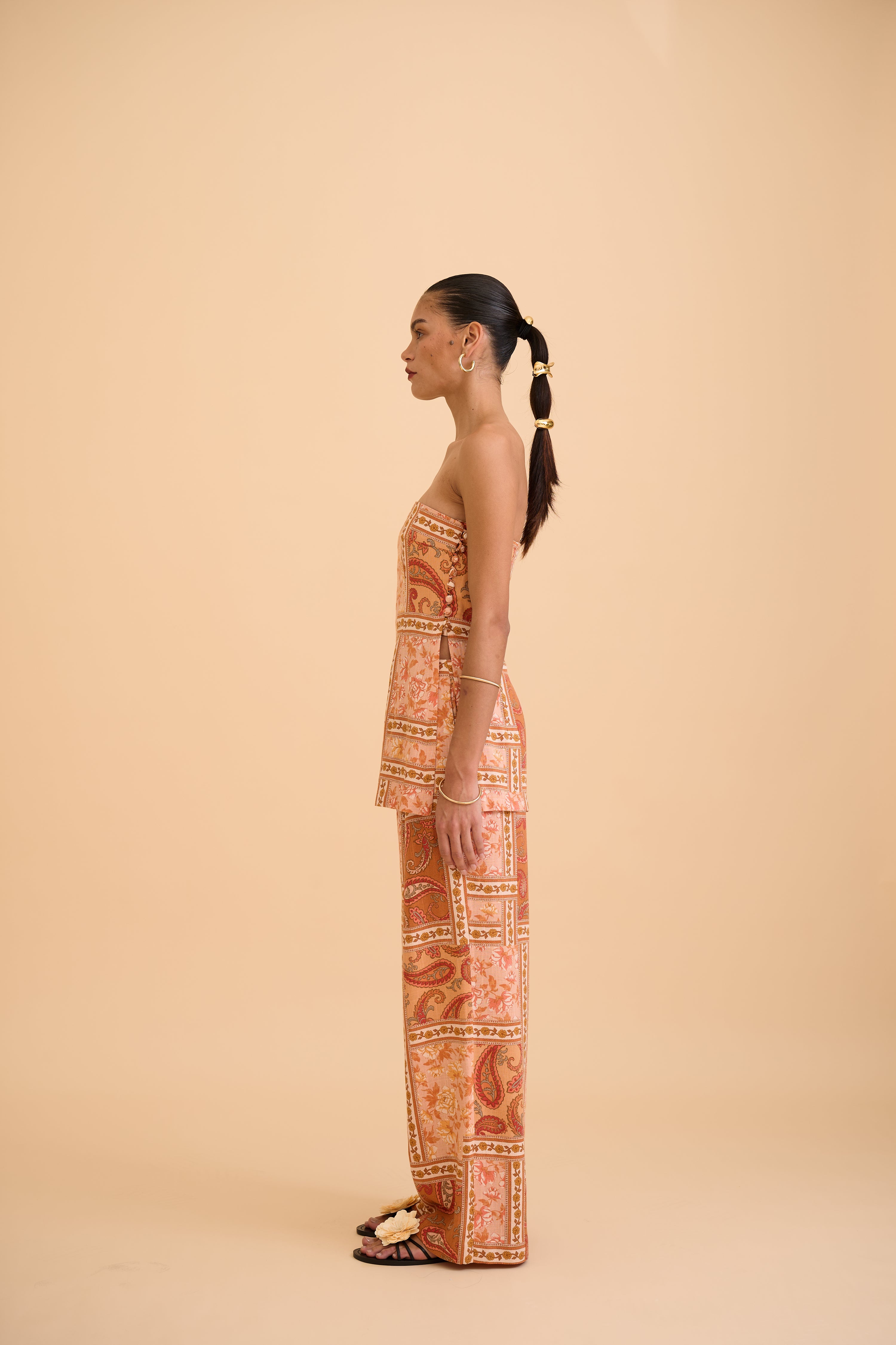 MEGARA STRAPLESS TOP - RICOCHET