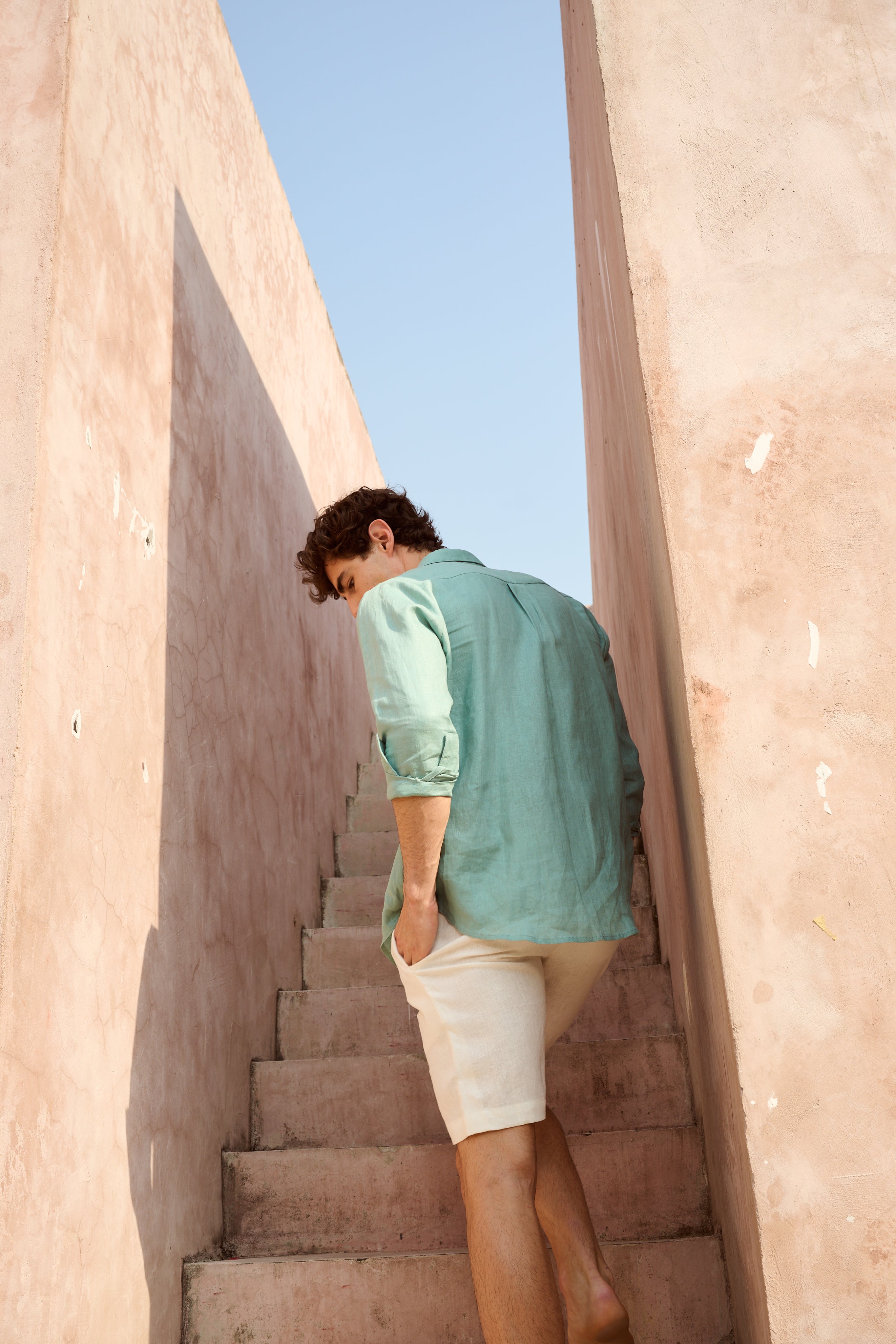 SOREN LINEN SHIRT - RICOCHET