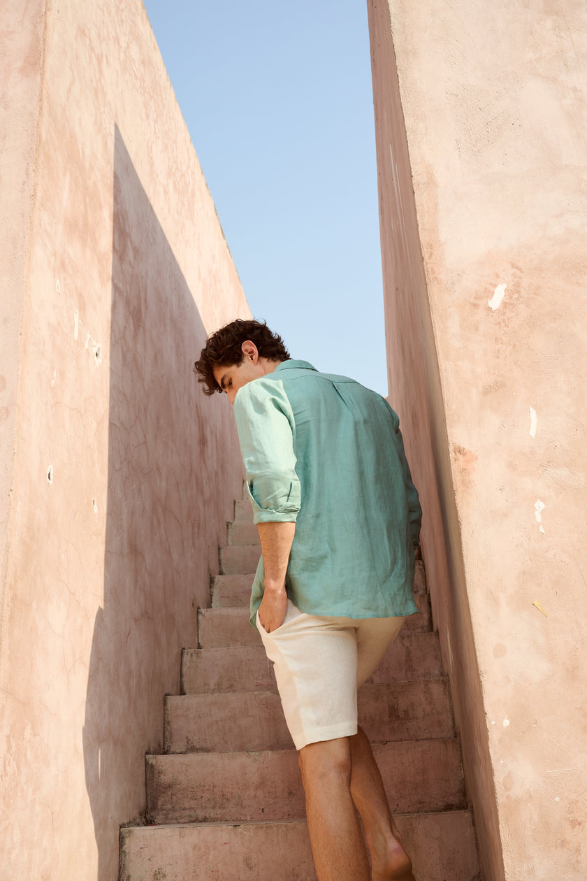 SOREN LINEN SHIRT - RICOCHET