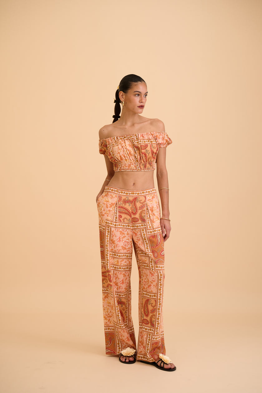 MEGARA PRINT TOP - RICOCHET